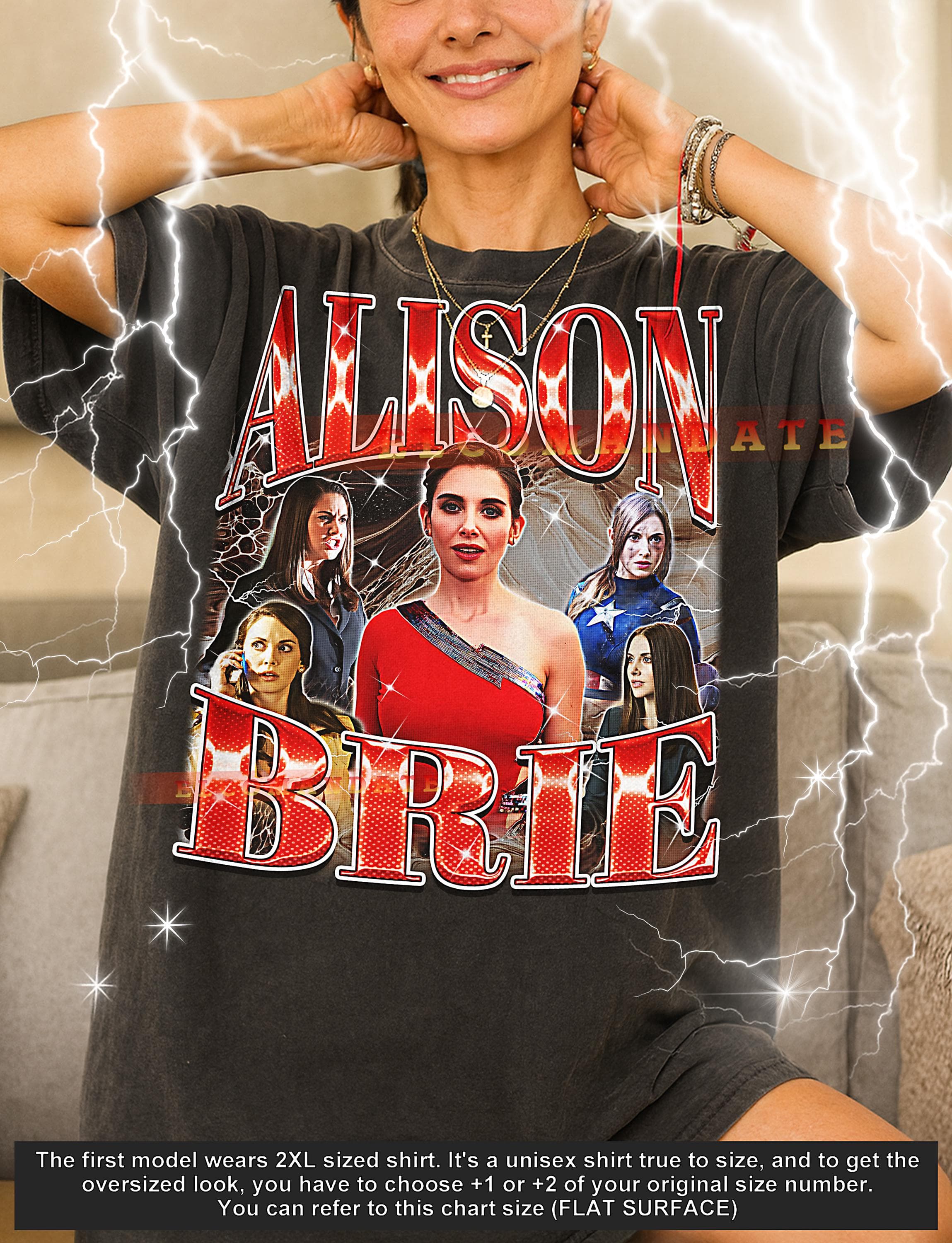 Alison Brie Bootleg Shirt, Alison Brie Vintage Tee, Alison Brie 90s Tshirt, Alison Brie Retro Tee, Actress Comedy Star
