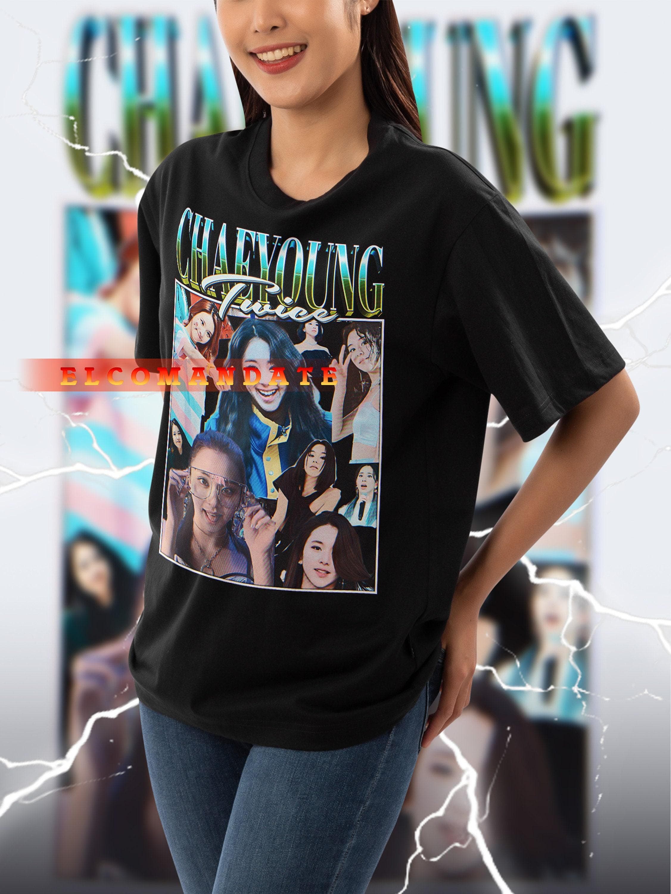 CHAEYOUNG TWICE Vintage Shirt, Chaeyoung Twice Homage Tshirt, Chaeyoung Twice Fan Tees, Chaeyoung Twice Retro 90s Sweater, Chaeyoung Twice  - image 5