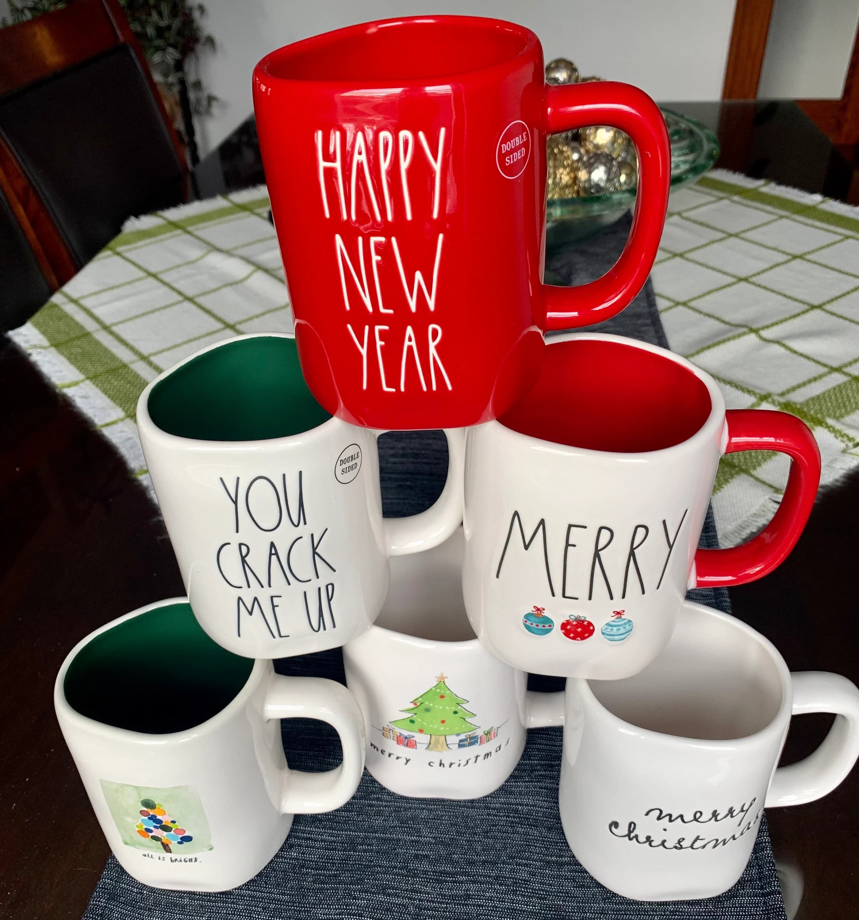 RAE DUNN  Holiday/Winter  Artisian Collection| 16 floz Ceramic Coffee Mug| Merry Christmas| Nutcracker| New Years|Xmas Tree|Reindeer|Gift - image 3