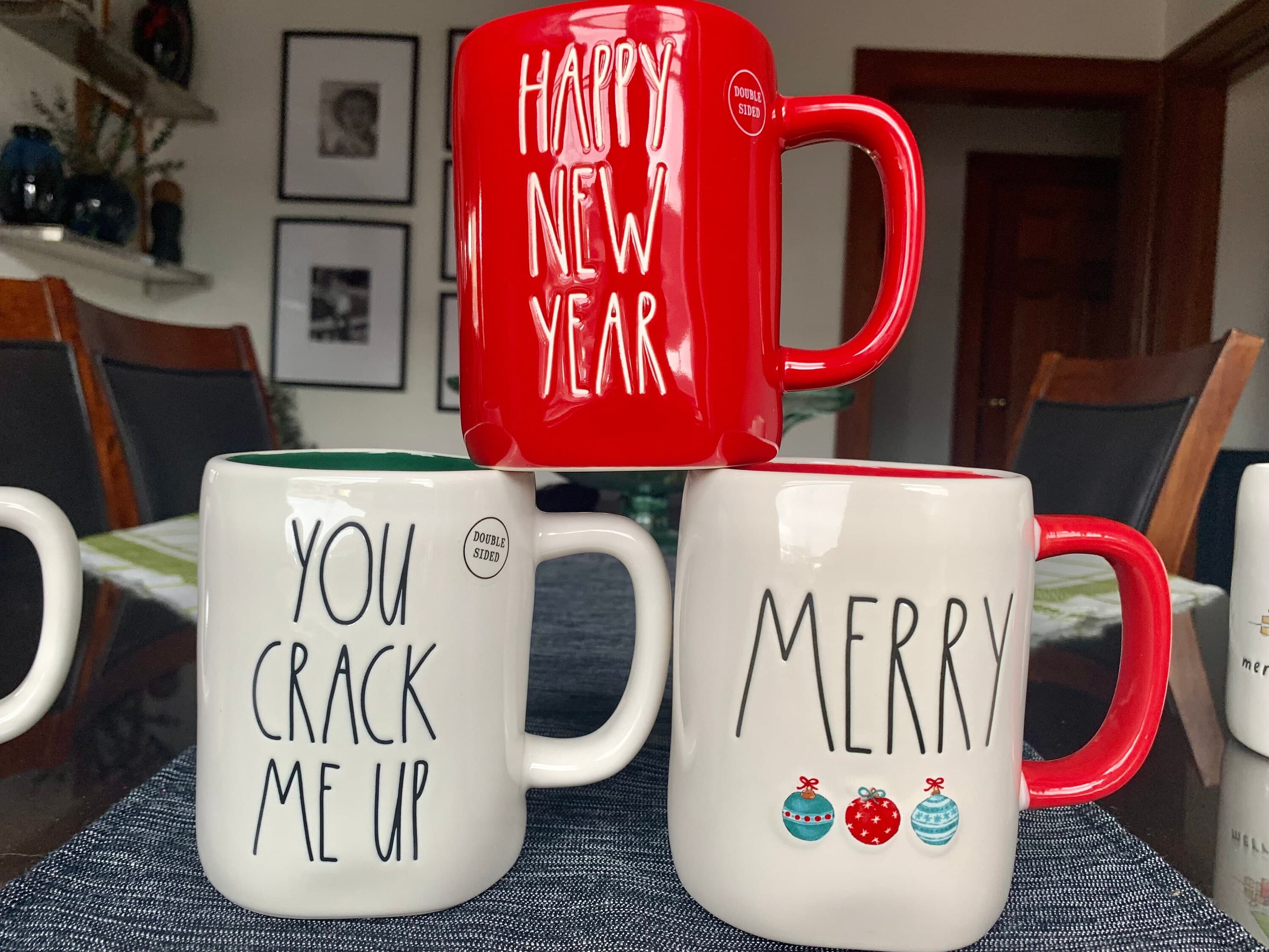 RAE DUNN  Holiday/Winter  Artisian Collection| 16 floz Ceramic Coffee Mug| Merry Christmas| Nutcracker| New Years|Xmas Tree|Reindeer|Gift - image 5