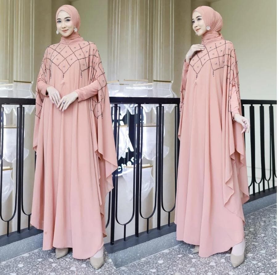Luxury Elegant Caftan Free Inner and Pashmina | Hijab-Friendly Long Sleeve Islamic Style Nikkah Gown, Dubai Style, Long Sleeve,  XS-XXXL - image 5