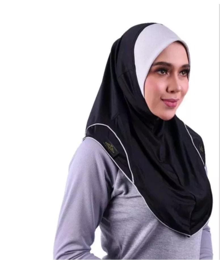 Performance Sport Hijab for Women, Breathable Non-Slip Workout Hijab, Instant Gym Head Scarf, Modest Activewear for Muslimah, S-L Sizes - image 4