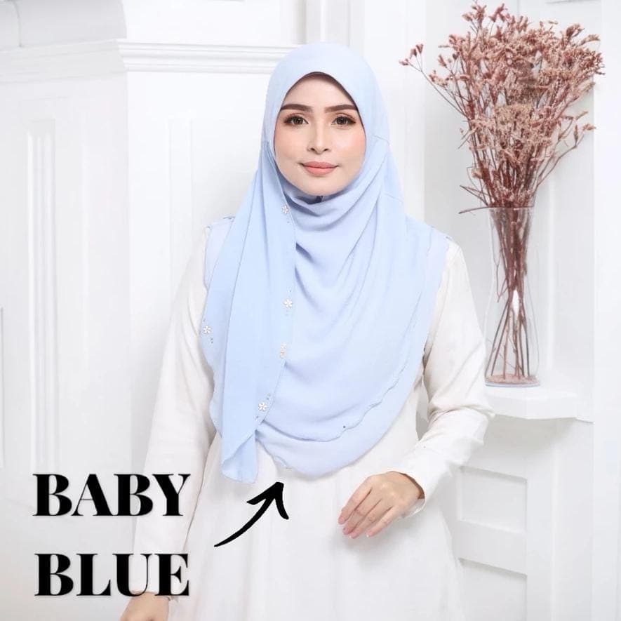 2-Layer Instant Hijab | Fits XL, XXL | Neatly Stitched Edges | Slip on Instant Hijab - image 5
