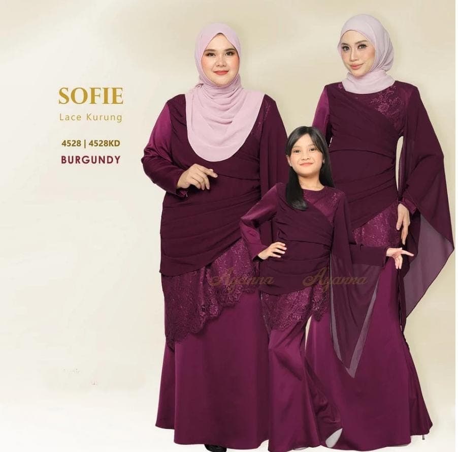 Minimalist Modest Evening Dress with Luxury Lace| Hijab-Friendly Long Sleeve Islamic Style Nikkah Gown, Dubai Style,  XS-XXXL - image 5