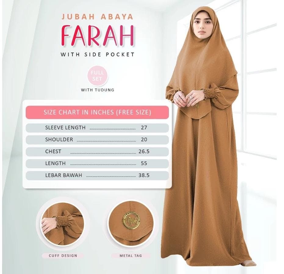 One Piece Jilbab with Free Separate Hijab, Olive Green Prayer Dress, Overhead Abaya, Islamic Khimar Gown, Modest Muslim Wear for Salah - image 5