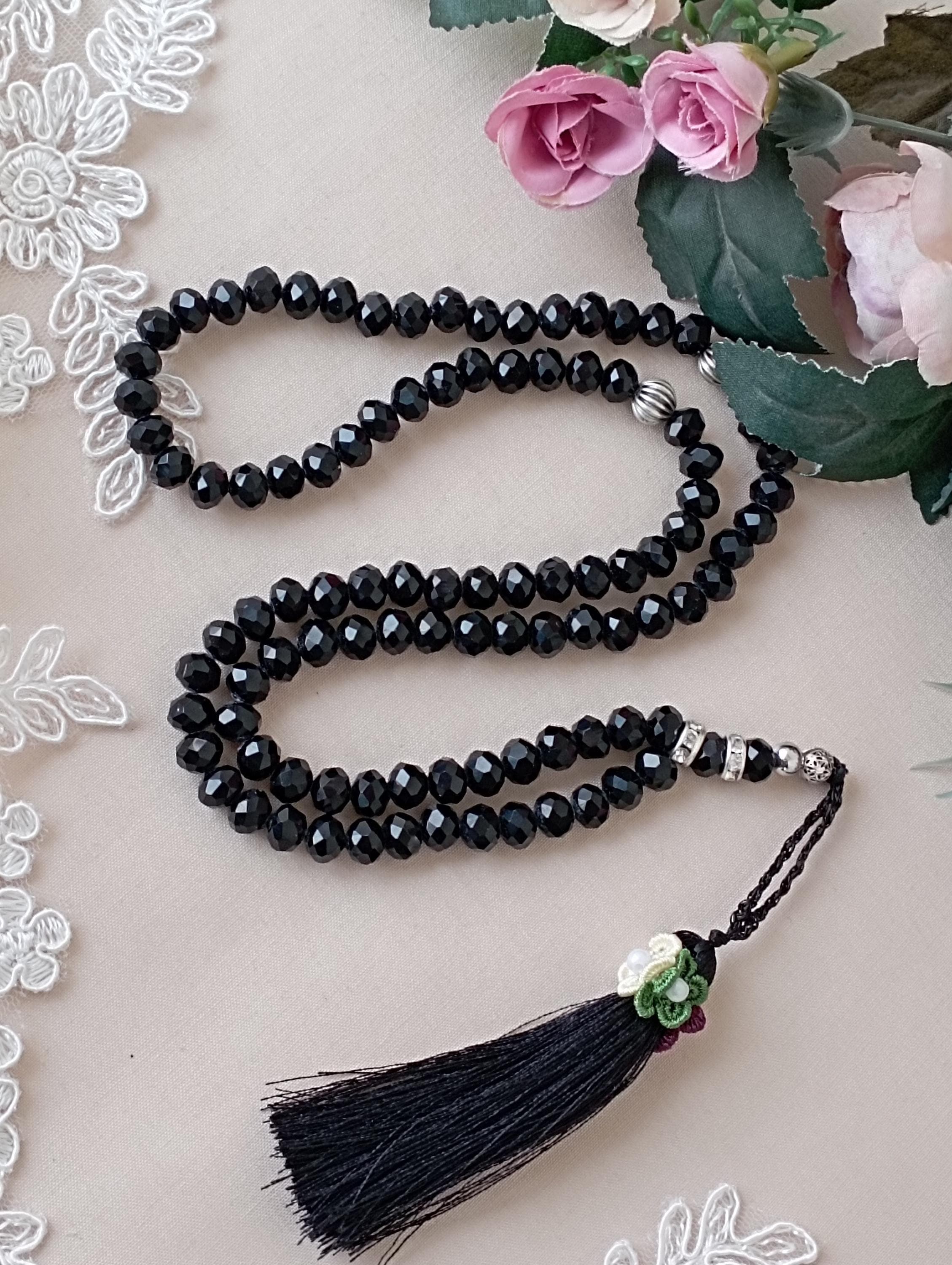 Crystal Islamic Prayer Beads: 99 Tasbih, Ramadan Gift, Bulk Tasbihs - image 2