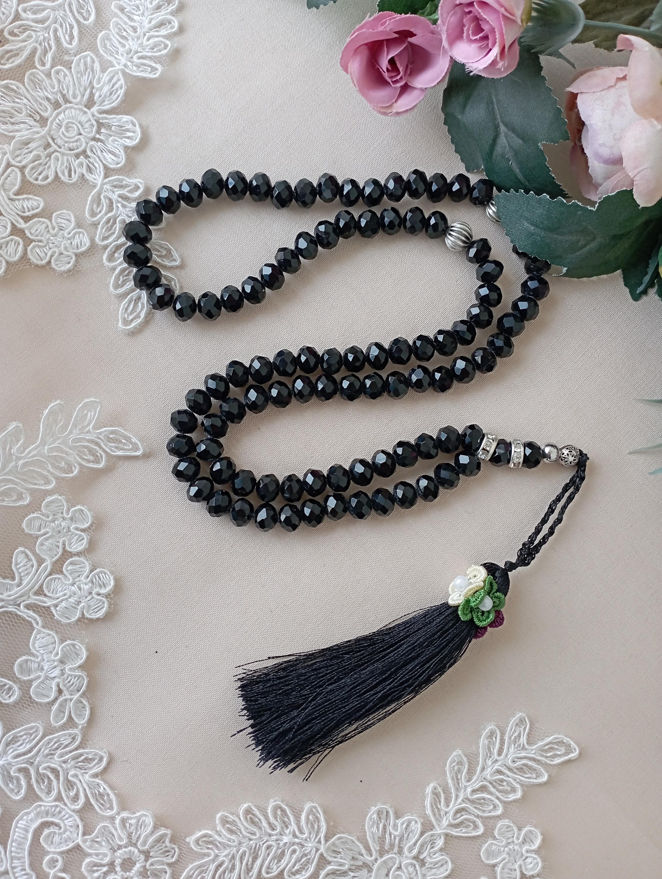 Crystal Islamic Prayer Beads: 99 Tasbih, Ramadan Gift, Bulk Tasbihs - image 5