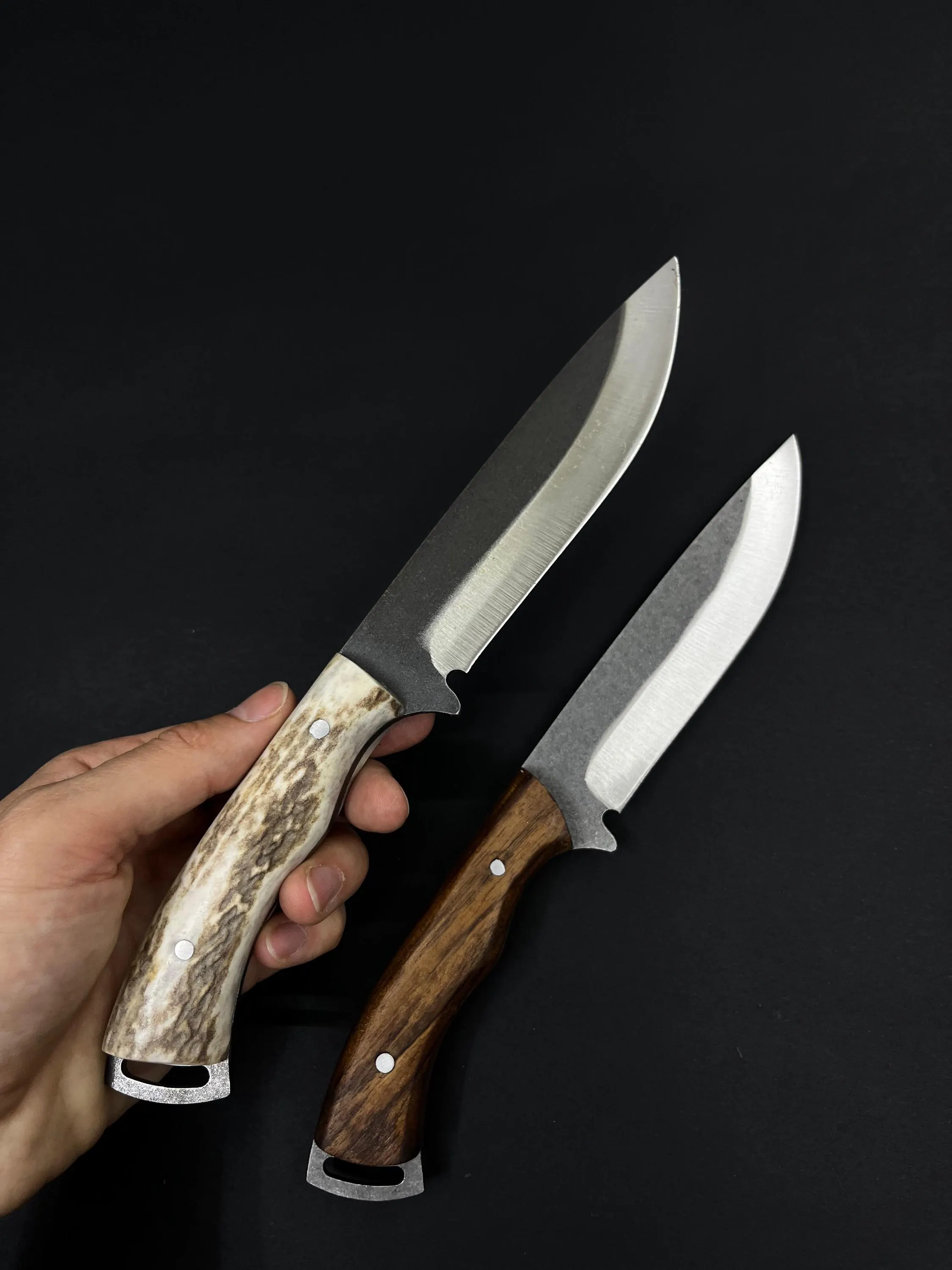 Handcrafted Full Tang Bushcraft Knife: Custom Engraved Camping Outdoor Knife - image 5