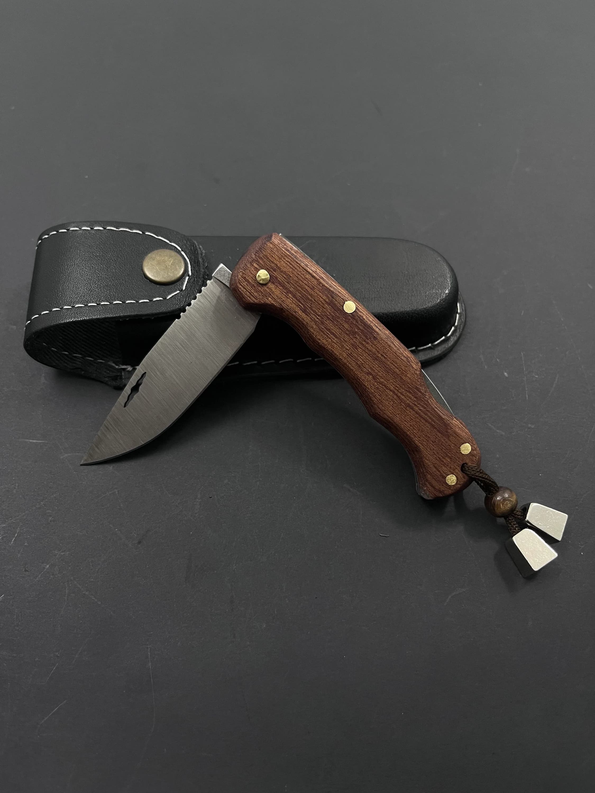 Personalized Camping Folding Knife: 4116 Stainless Steel, Customized Groomsmen Gift - image 3