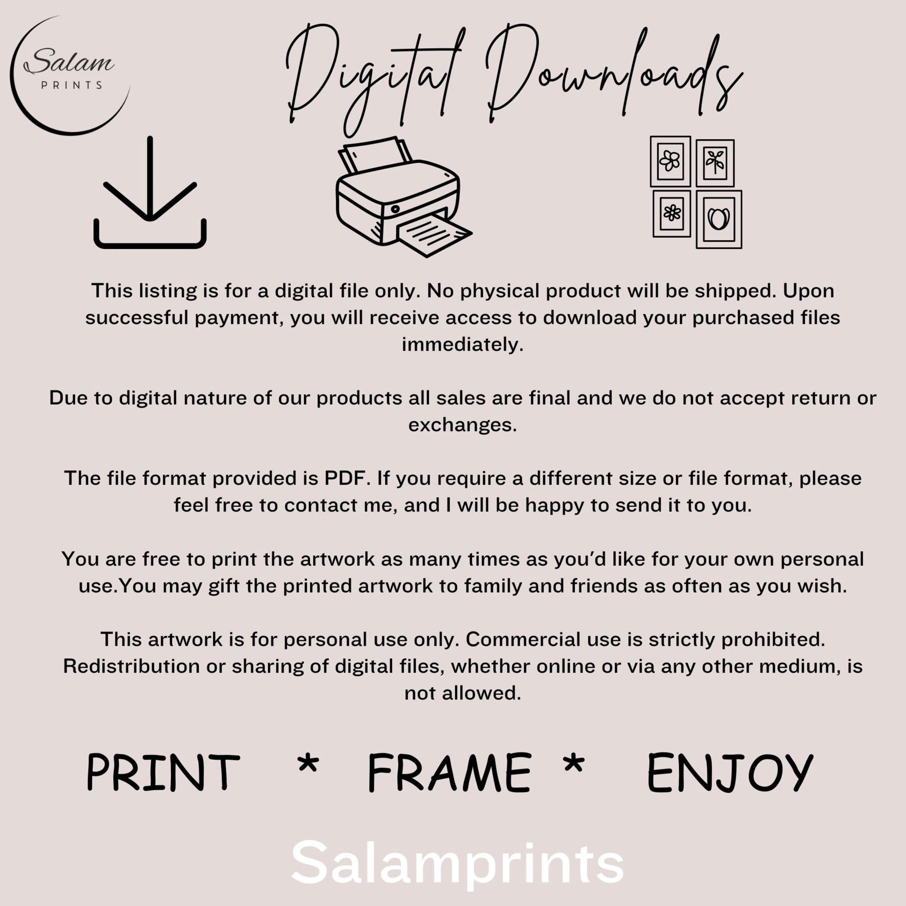 Made to order - | High-Resolution Islamic Digital Download - image 5
