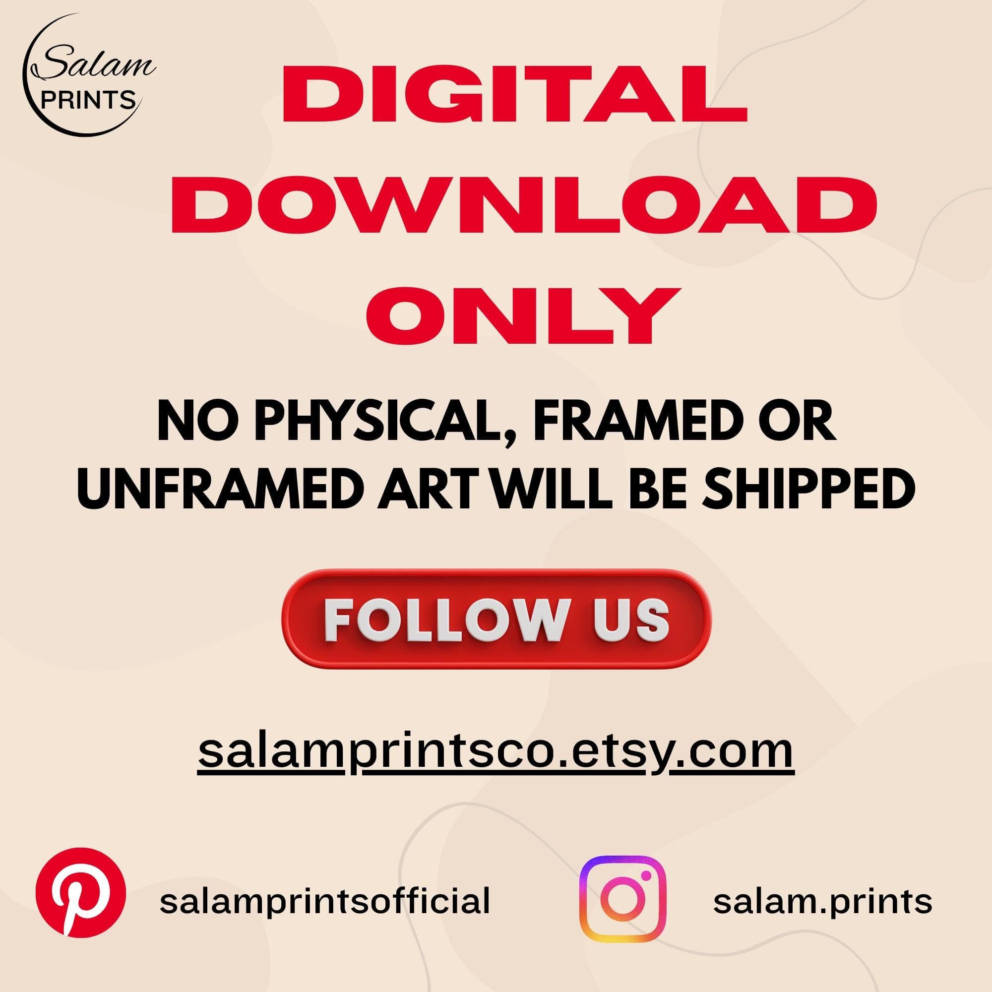 Blue Persian Ayatul Kursi Islamic Calligraphy Wall Art, Vintage Muslim Decor (Digital Download) - image 3