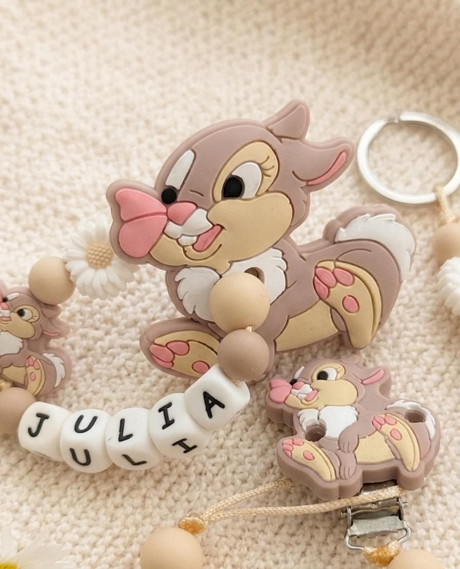 Ensemble/pack panpan– Cadeau de Naissance Brodé-Pack naissance cadeau- baby shower - image 2
