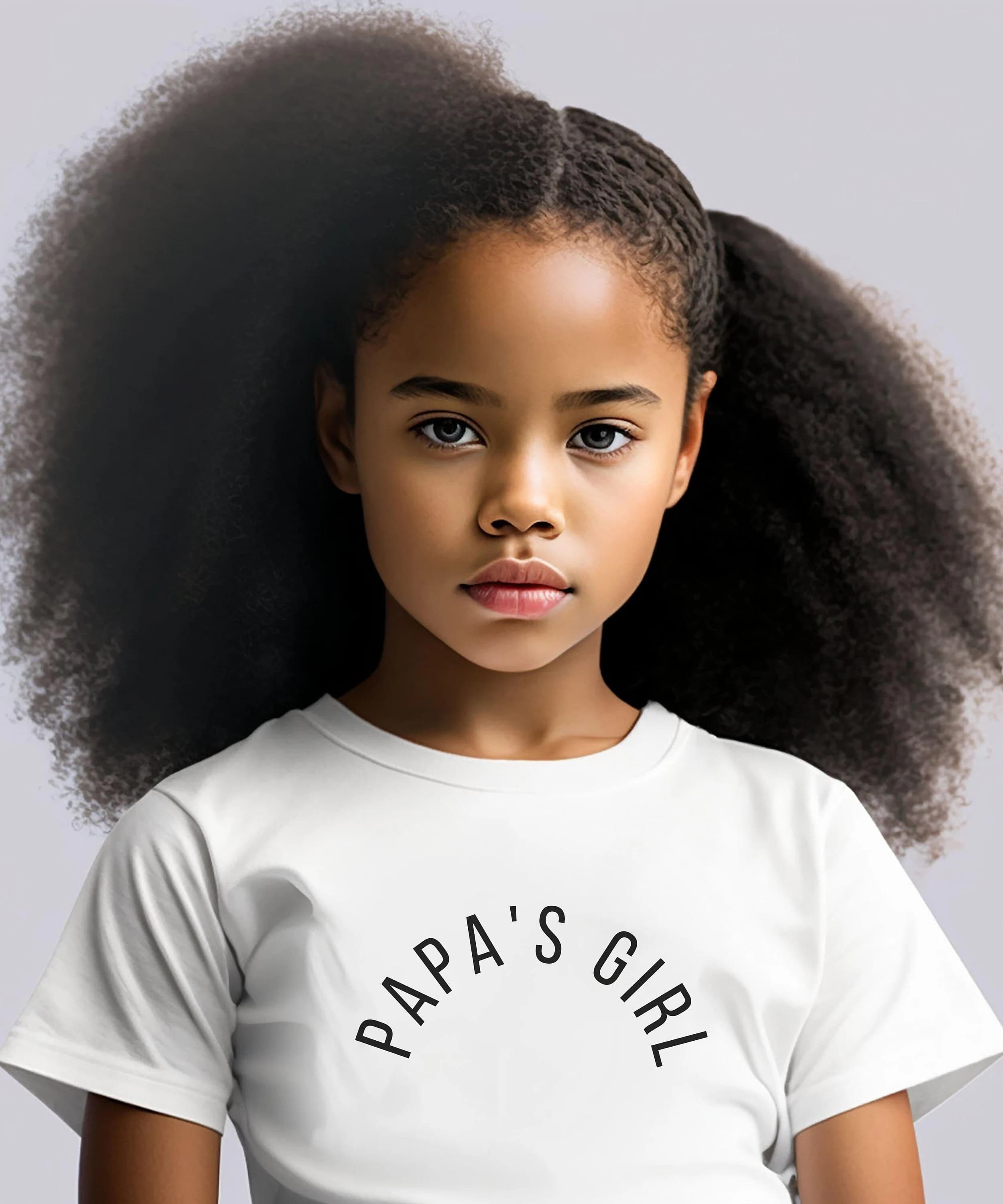 Papa's Girl Shirt for Kids