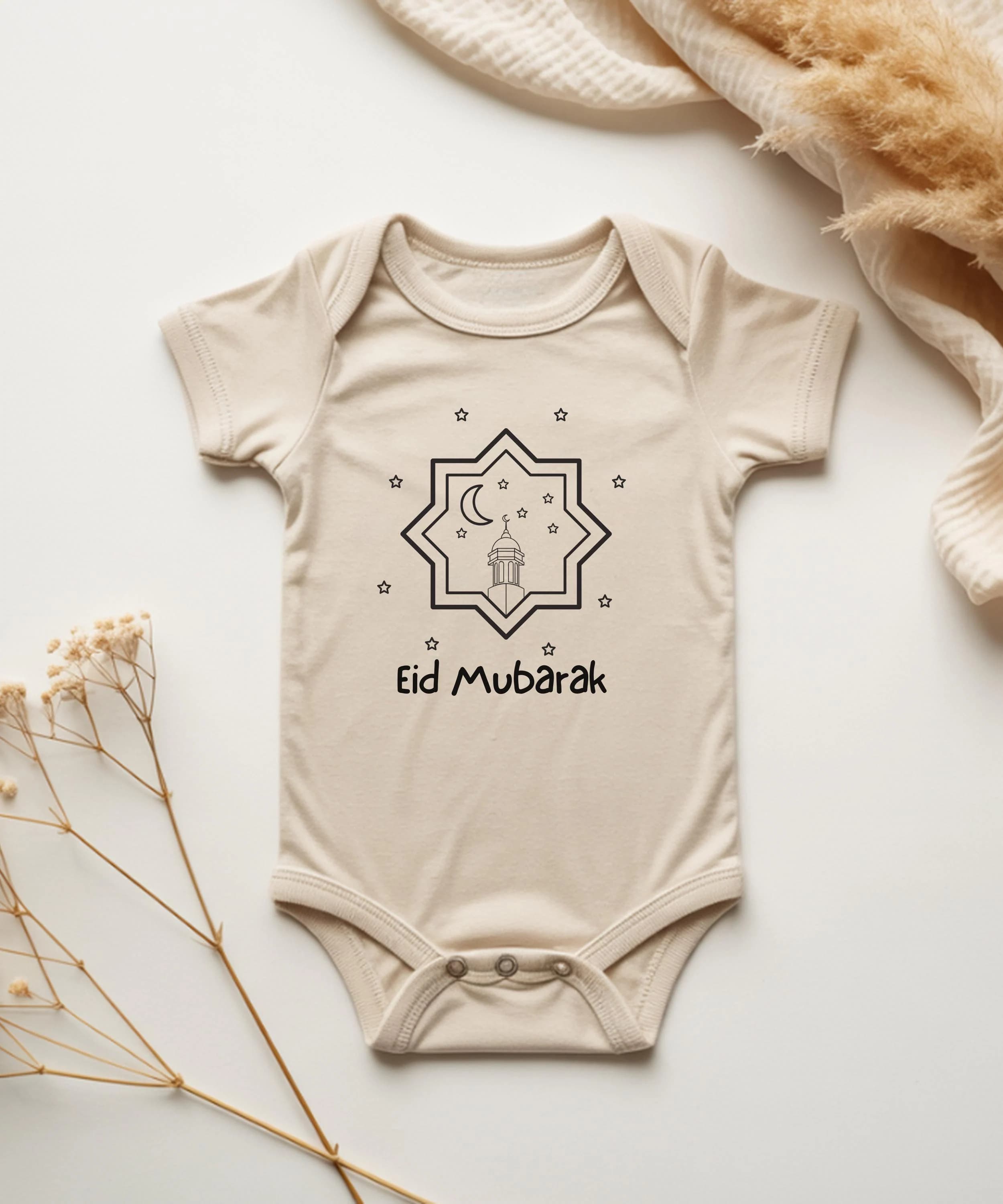 Eid Mubarak Kids Shirt – Festive Islamic Celebration Apparel - image 2