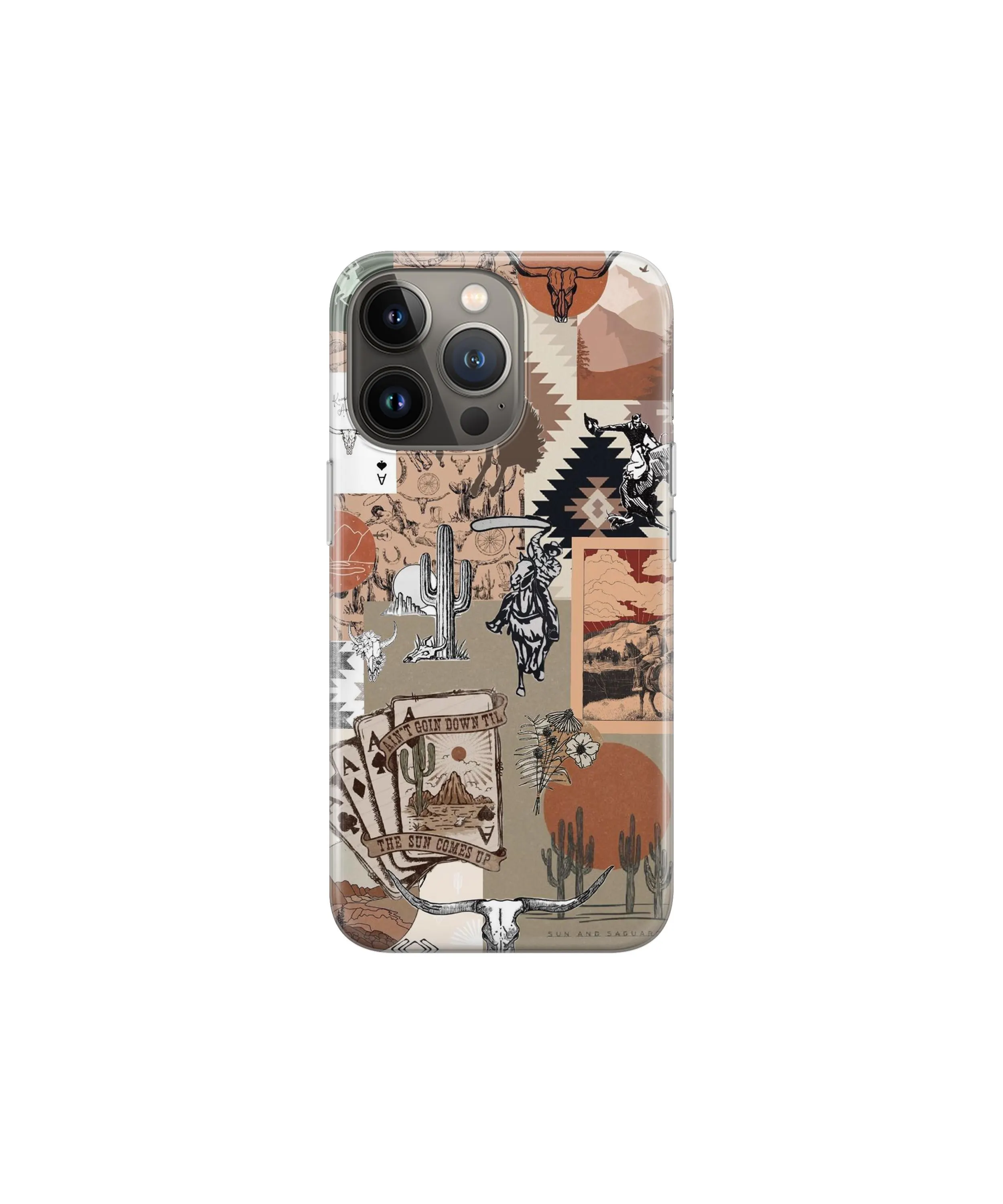 Western Cowboy Phone Case for iPhone Samsung – Cowgirl Desert Rustic Boho Cover - image 5