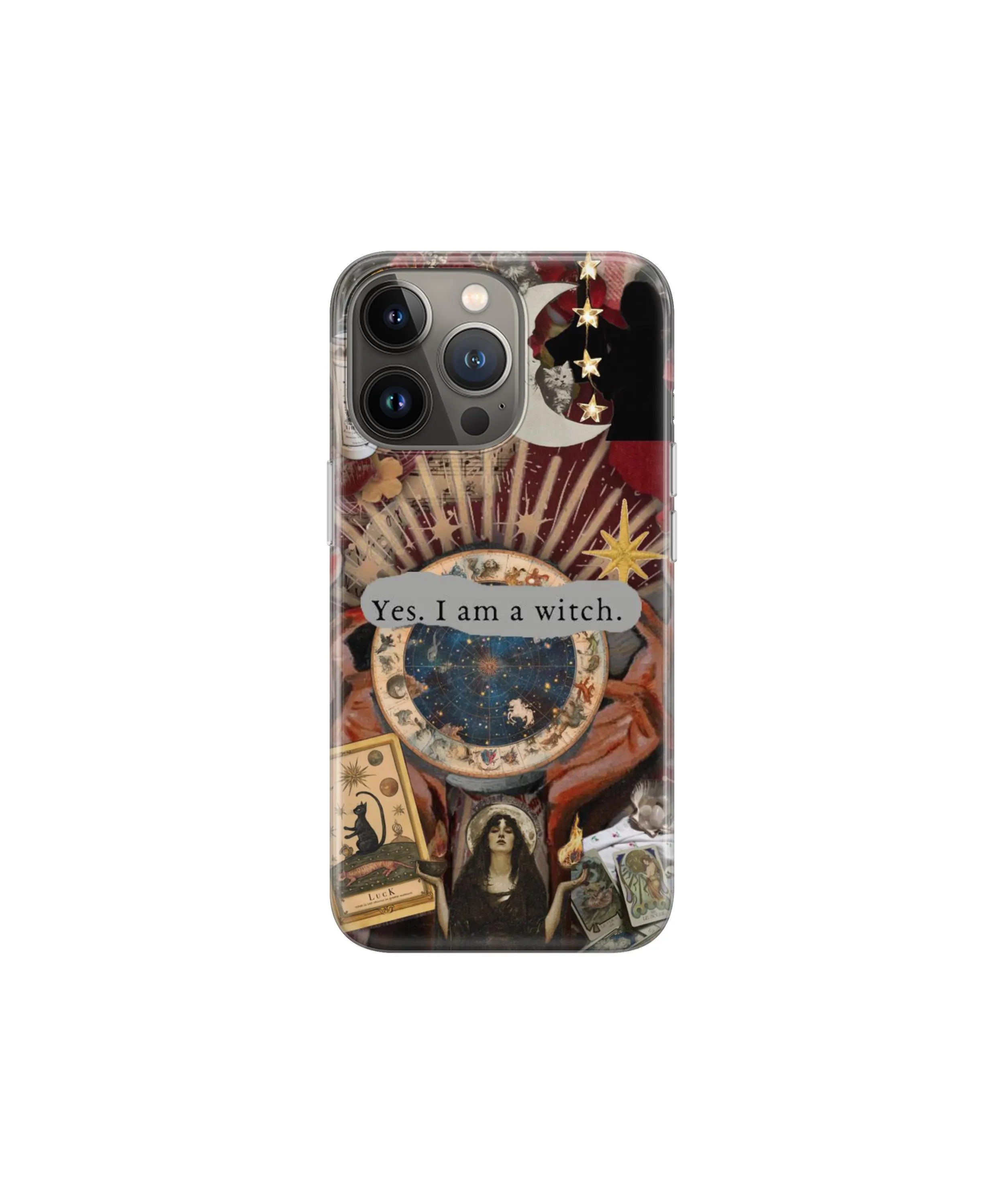 Witch Phone Case Gothic Witchy Cover for iPhone 18 Pro Max 17 16 15 14 13 12 11 X 8 7 6 Samsung S26 Ultra S25 S24 S23 S22 S21 S20 FE - image 3