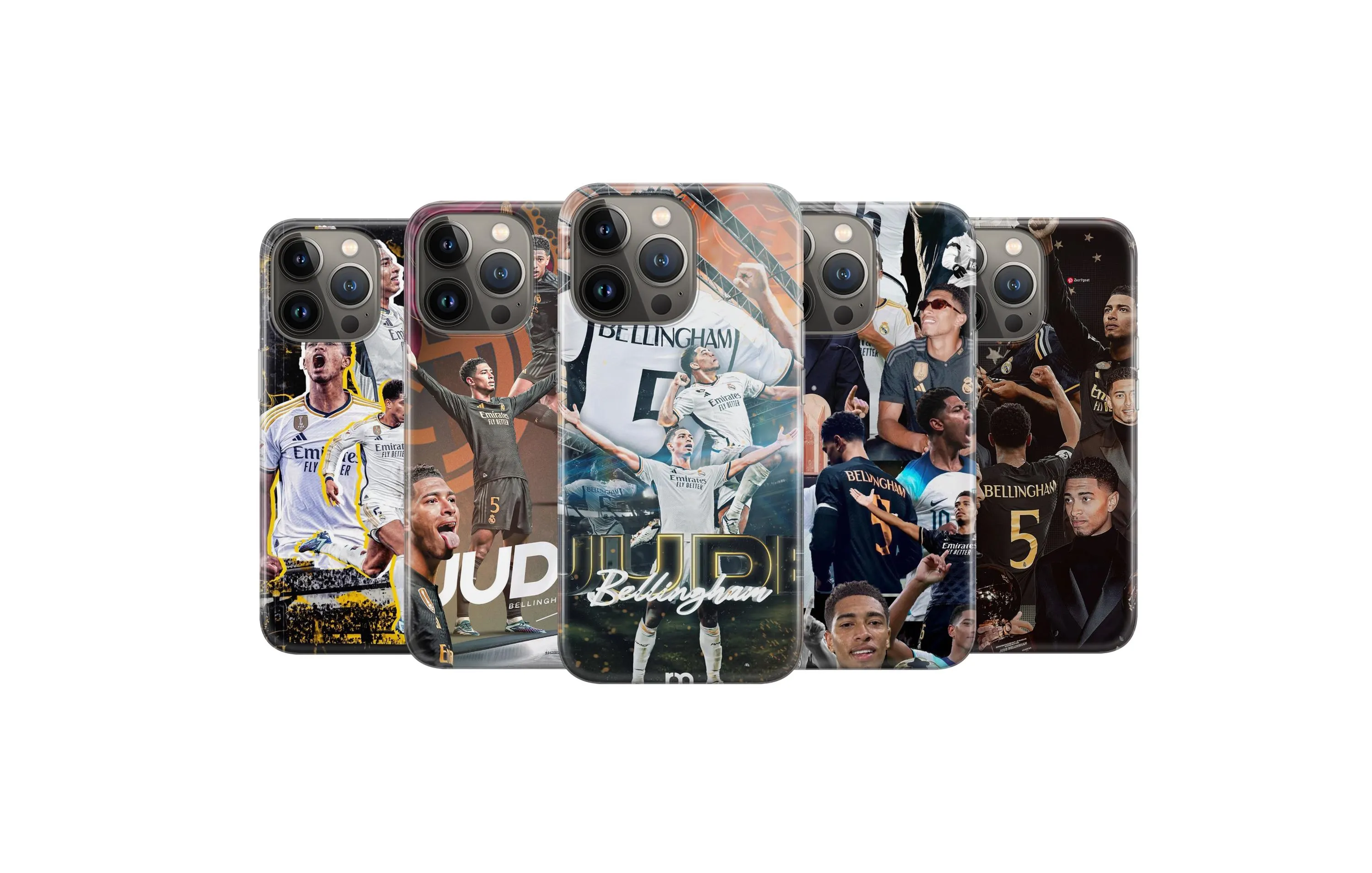 Jude Bellingham Phone Case Football Lover Cover for iPhone 18 Pro Max 17 16 15 14 13 12 11 X 8 7 6 Samsung S26 Ultra S25 S24 S23 S22 S21 FE