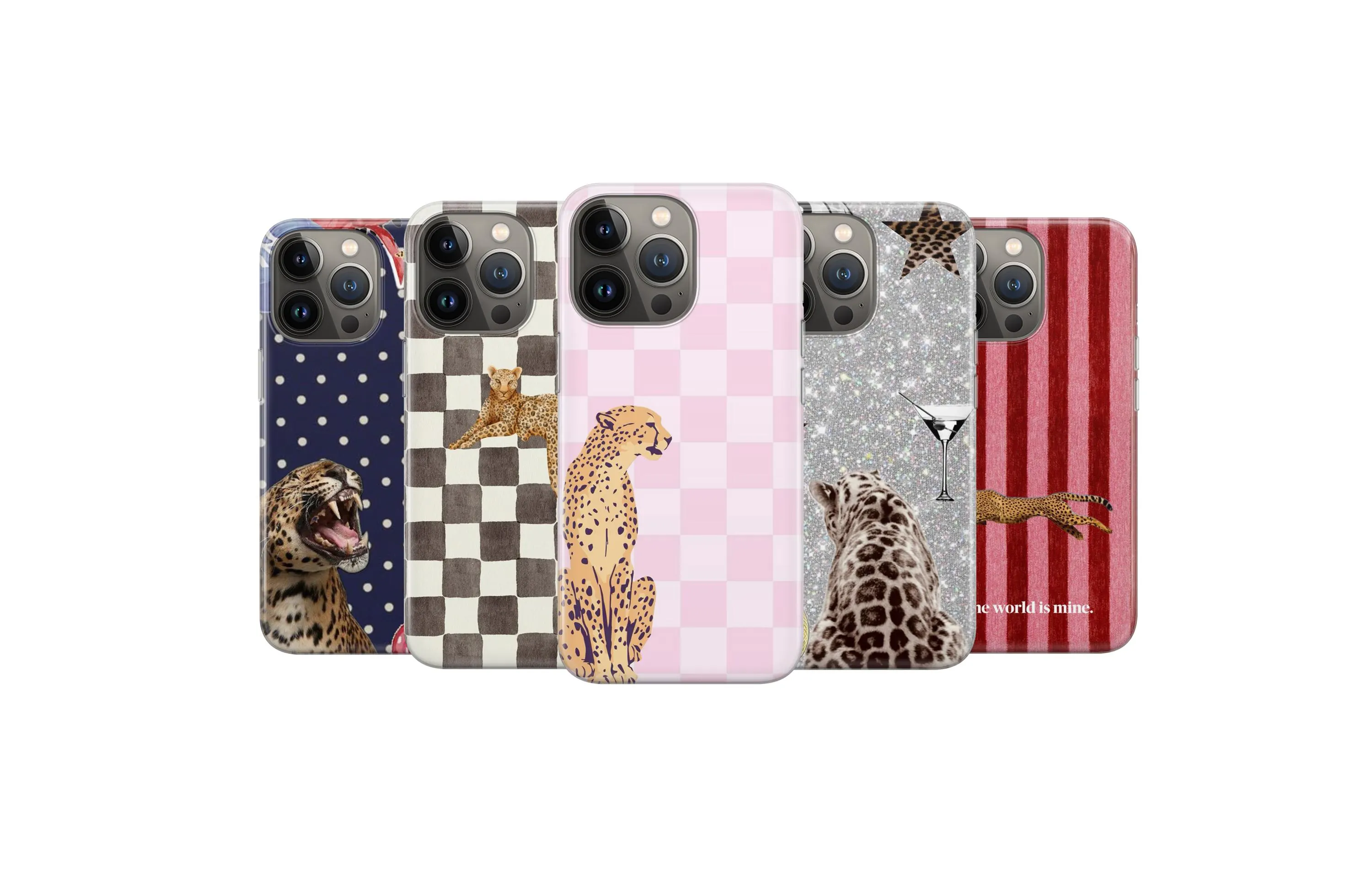 Cheetah Phone Case Animal Print Cover for iPhone 18 Pro Max 17 16 15 14 13 12 11 X 8 7 6 Samsung S26 Ultra S25 S24 S23 S22 S21 S20 FE A27