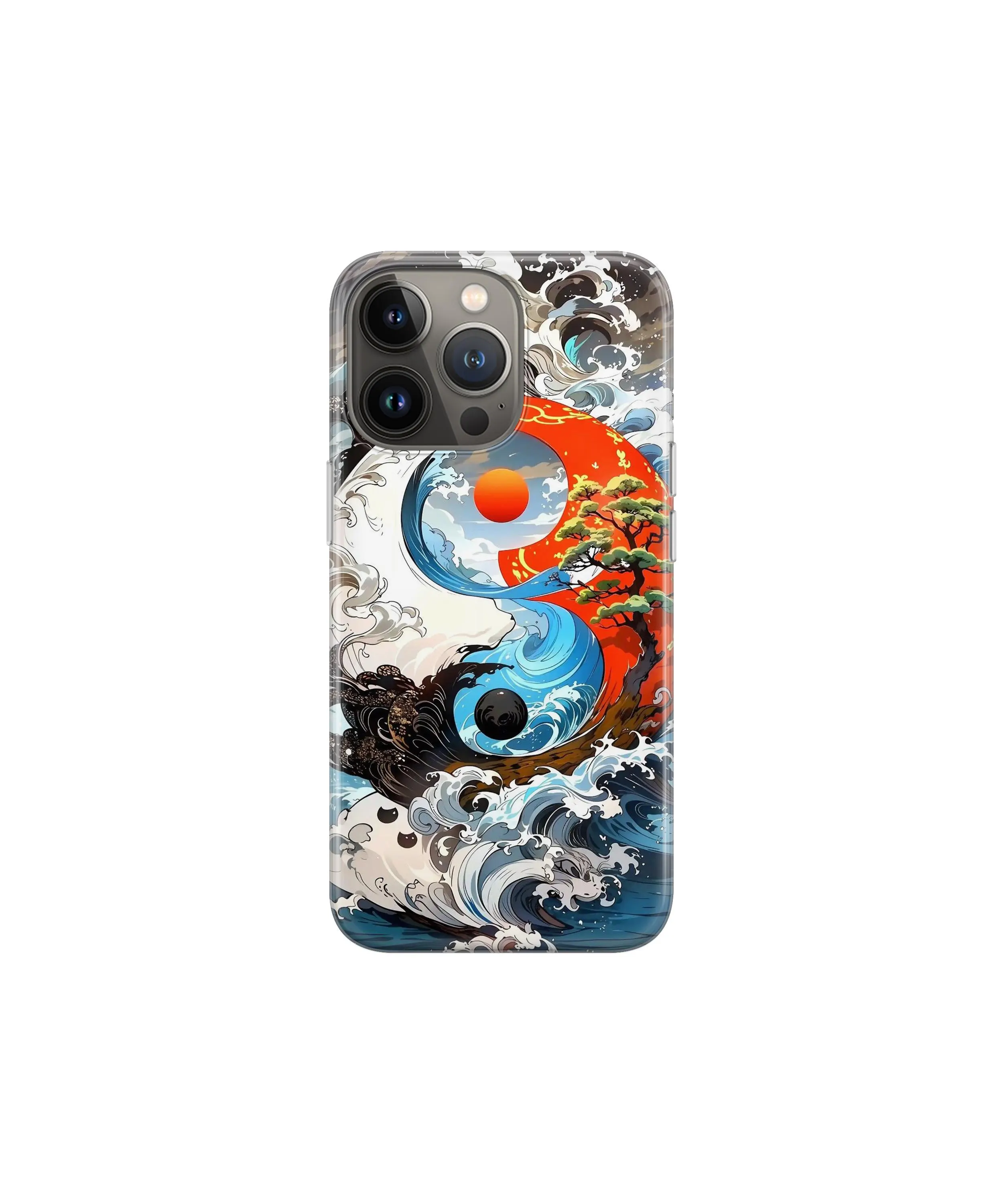 Yin Yang Phone Case Koi Fish Cover for iPhone 18 Pro Max 17 16 15 14 13 12 11 X 8 7 6 Samsung S26 Ultra S25 S24 S23 S22 S21 S20 FE A17 A57 - image 4