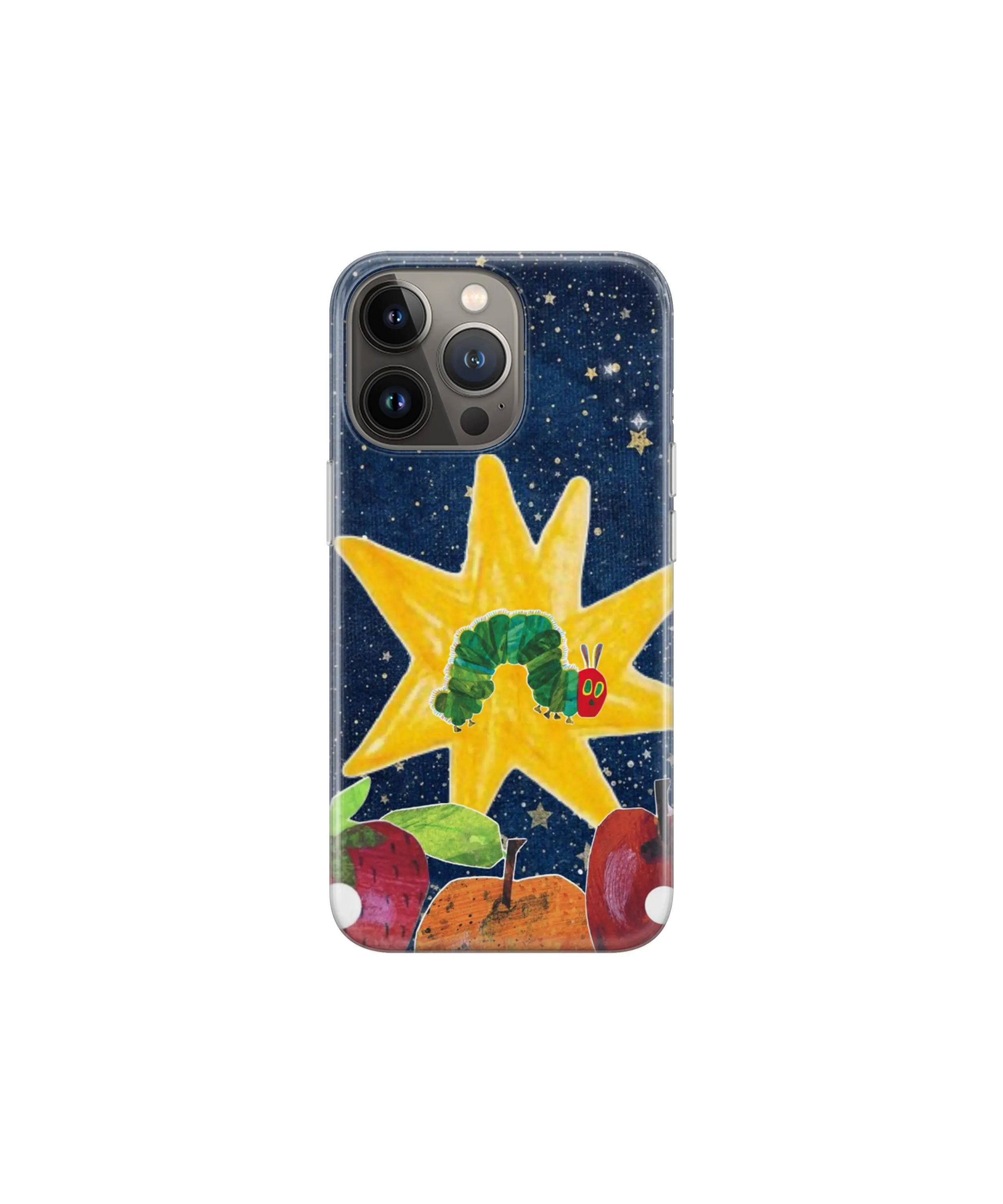 Fruit Caterpillar Phone Case Cute Patchwork Cover for iPhone 18 Pro Max 17 16 15 14 13 12 11 X 8 7 6 Samsung S26 Ultra S25 S24 S23 S22 S21 - image 4
