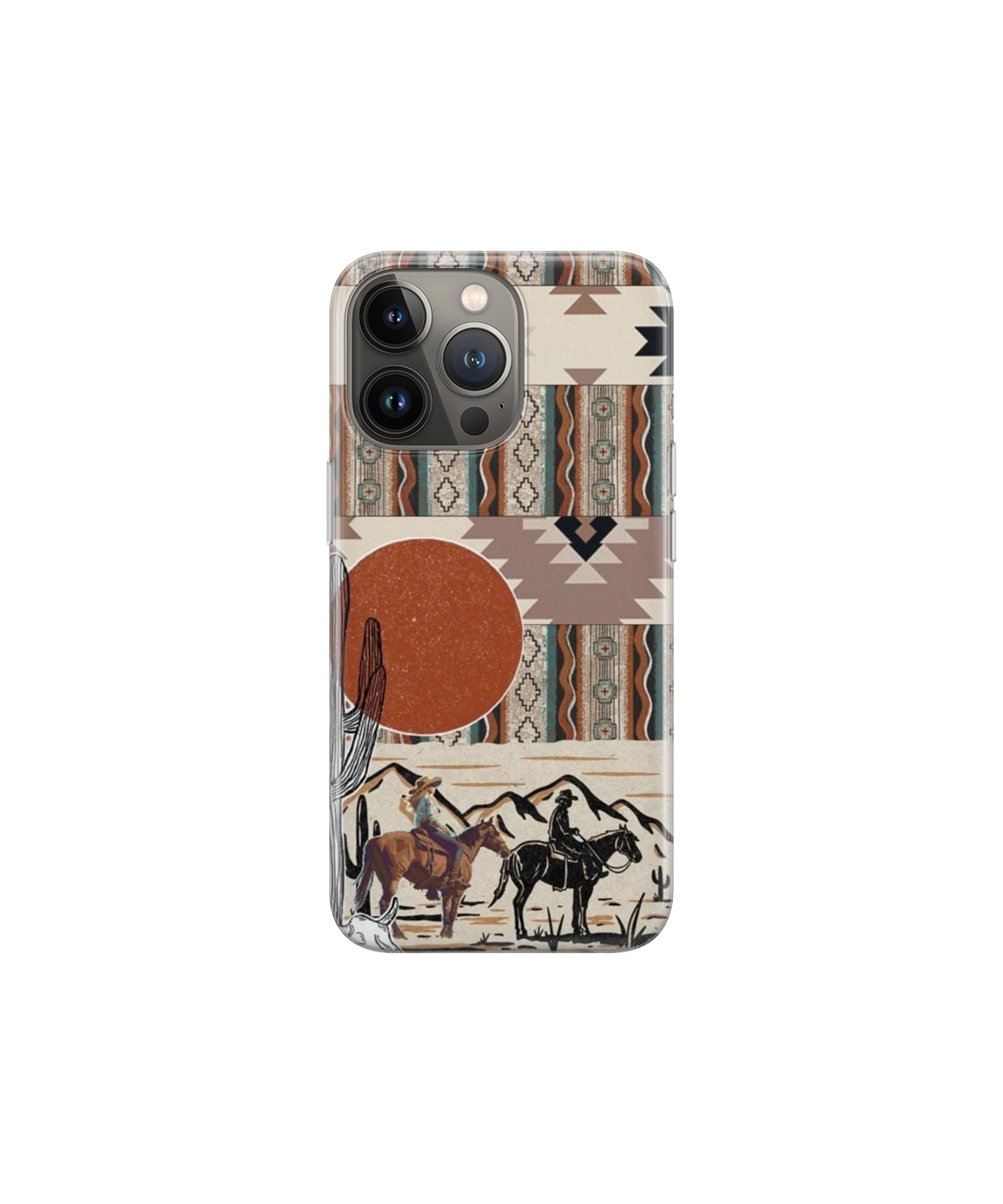Western Cowboy Phone Case for iPhone Samsung – Cowgirl Desert Rustic Boho Cover - image 4