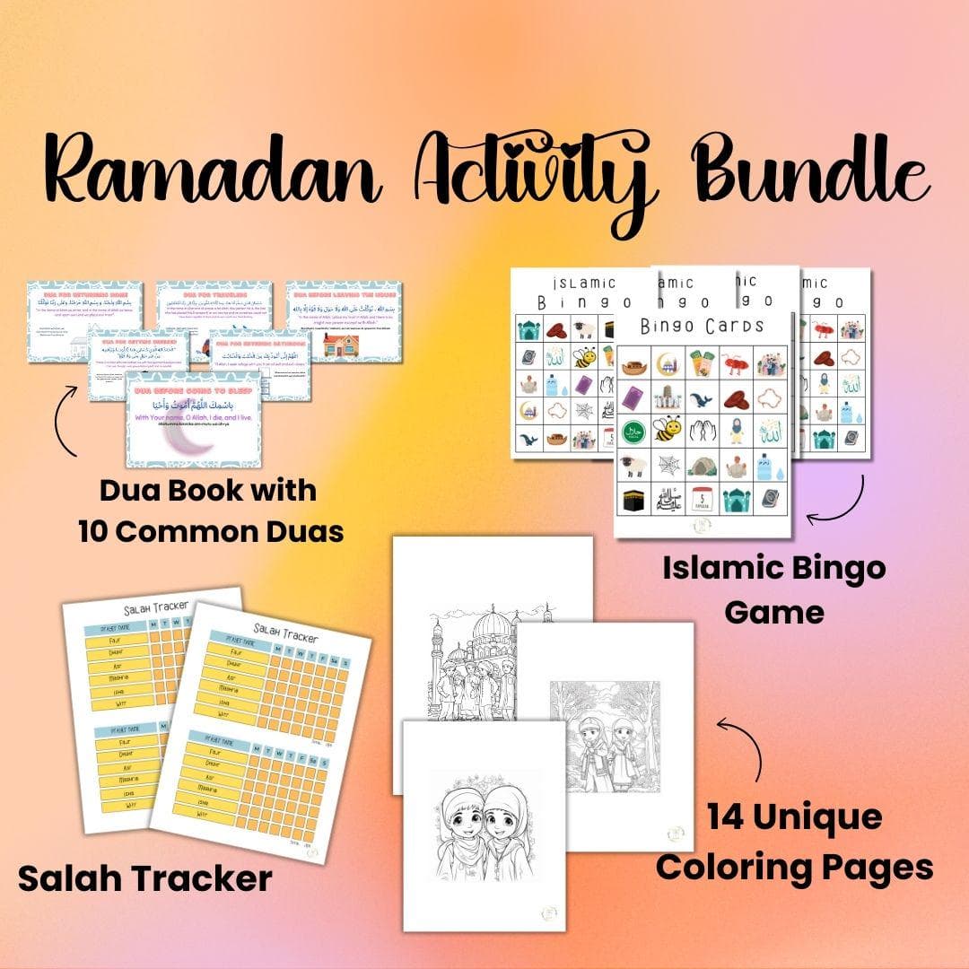 Ramadan Kids Activity Bundle: Islamic Homeschooling (Digital Download) - image 3