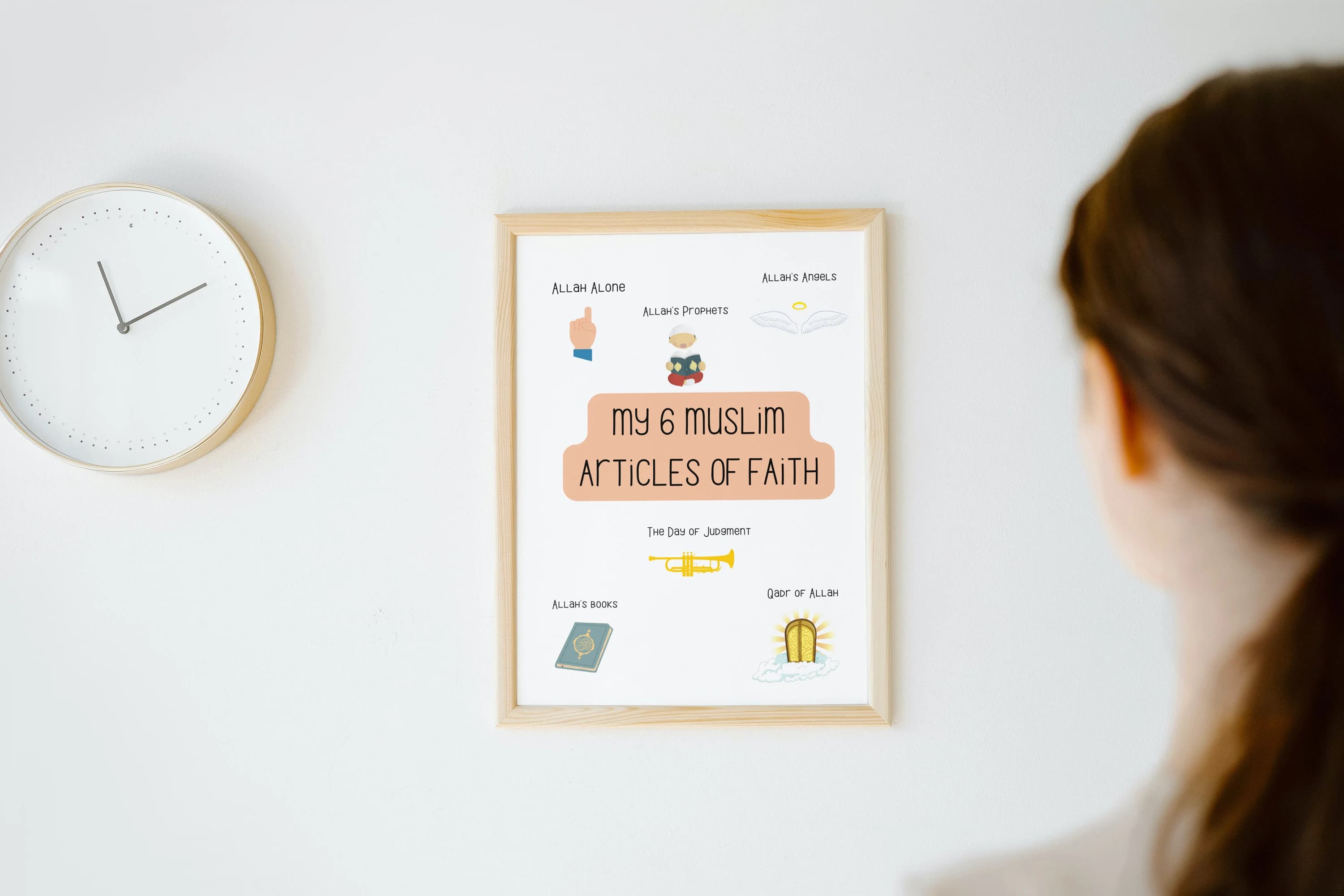 Islamic Articles of Faith & Pillars Art Print (Digital Download) - image 2