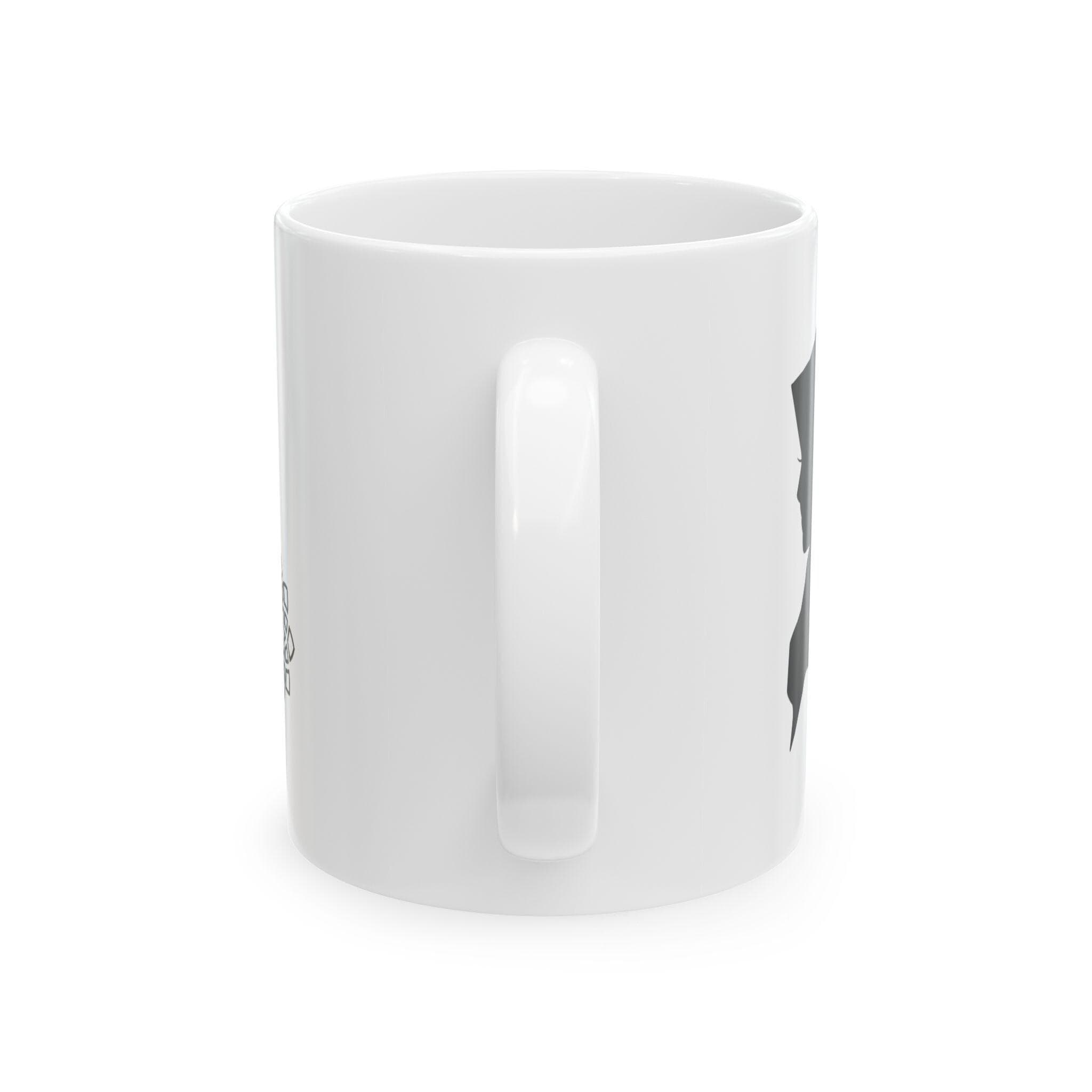 Islamic Personalized Name Ceramic Mug, Muslim Woman Silhouette Floral Design, Muslim Mom Gift, Hijabi Gift, Muslimah, Eid Ramadan Gift, - image 4