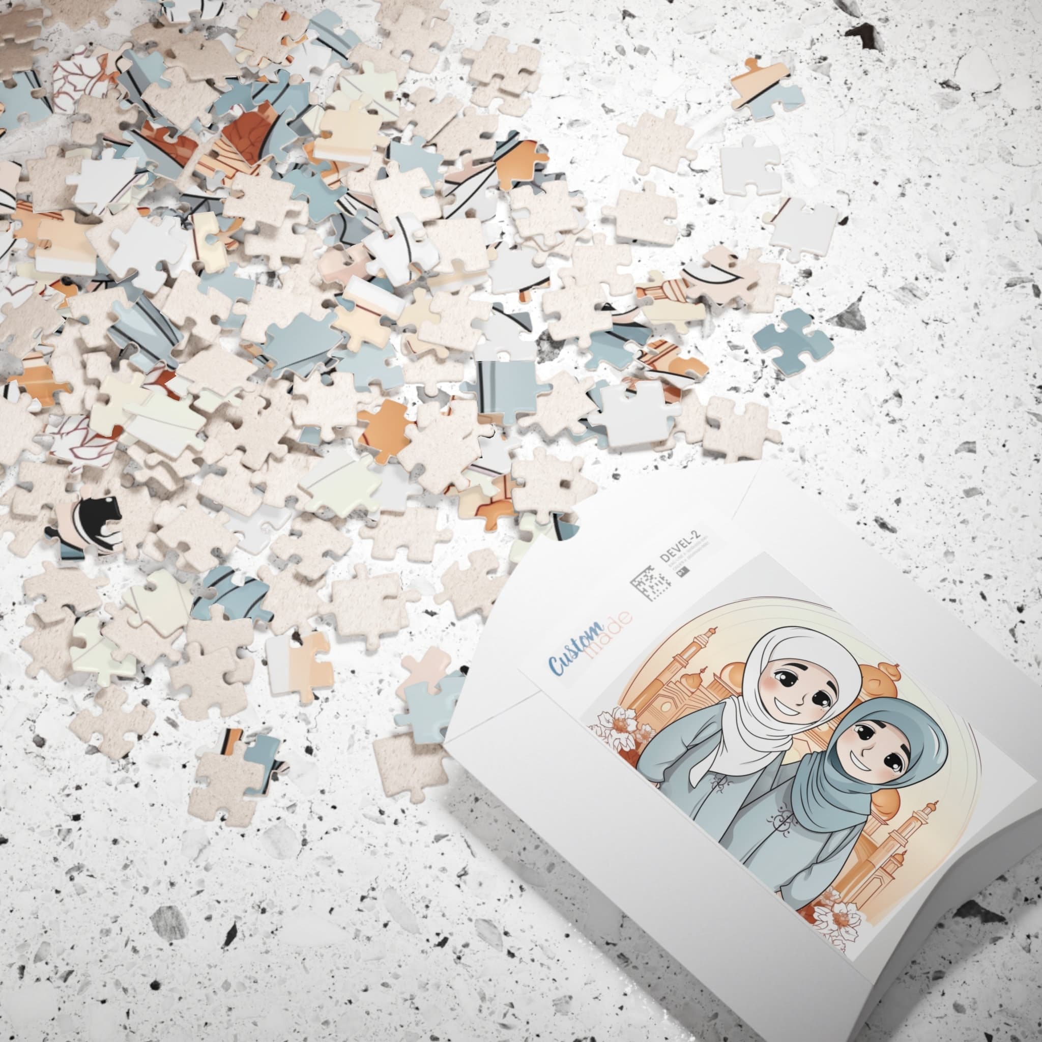 Muslimah Girl Puzzle: Eid Ramadan Gift for Kids - image 5
