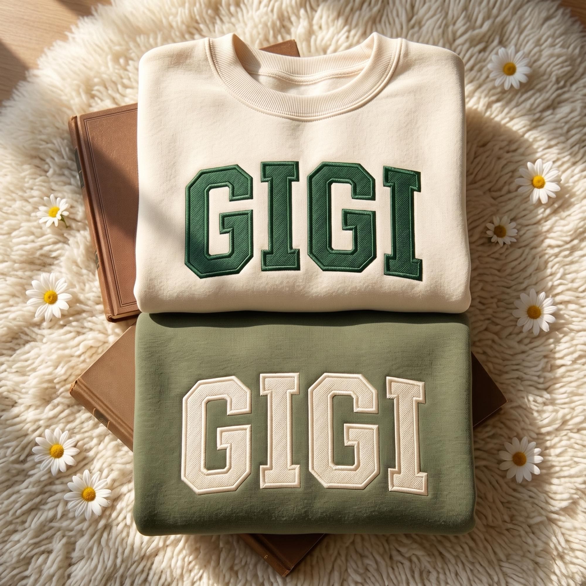 Embroidered Gigi Sweatshirt: Grandma Gift, Mother's Day, Christmas Gift - image 4
