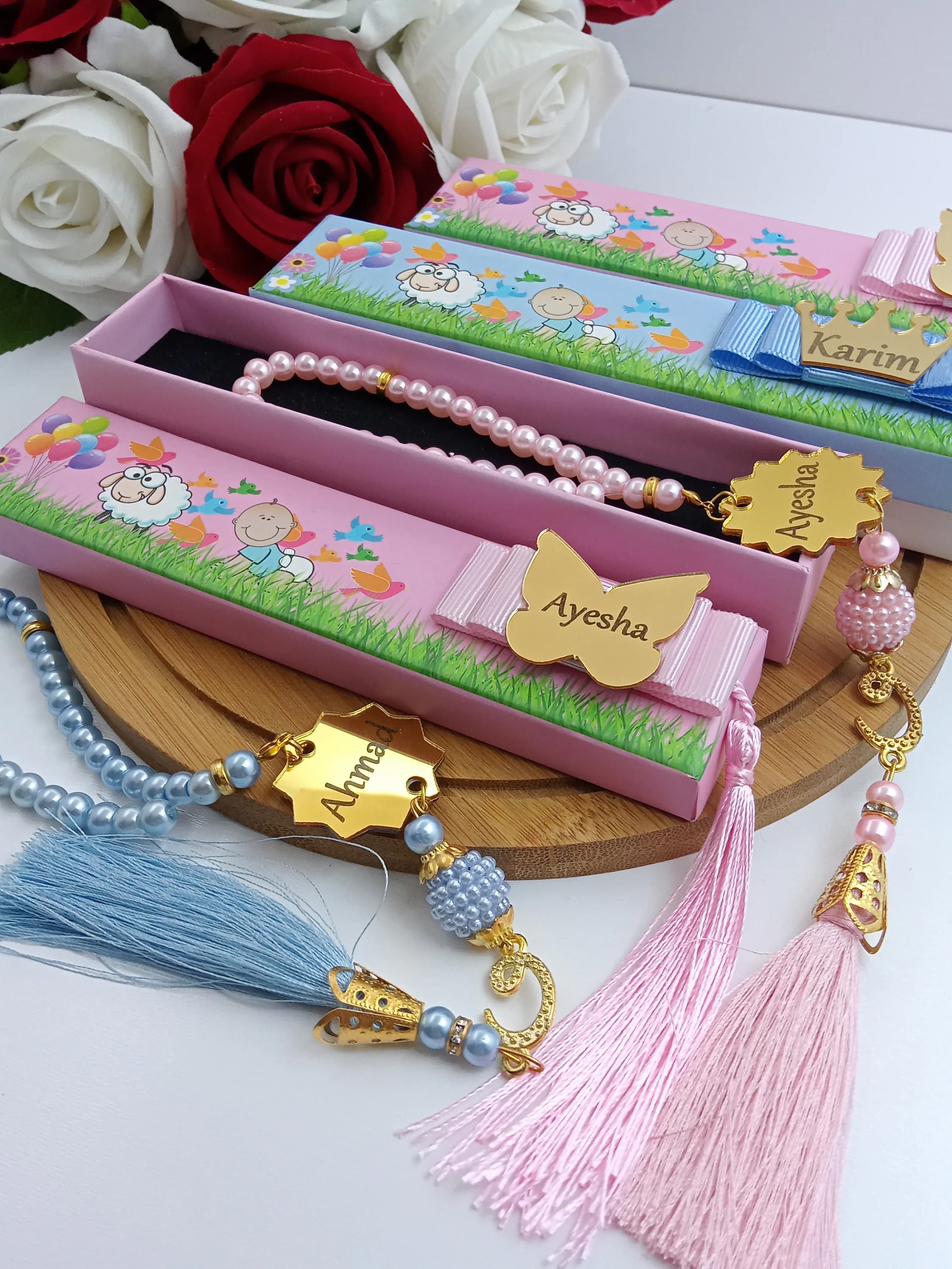 Prayer Beads Tasbeeh Masbaha Favors | Wedding Favors | Islamic Baby Shower Favor | Eid Favor | Graduation Favor | Muslim Party Favor - image 2
