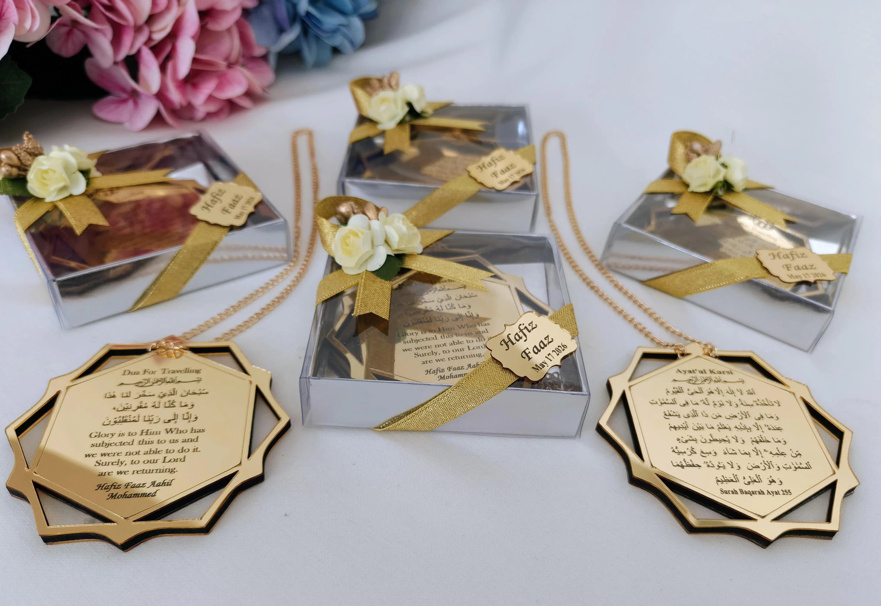 Dua For Travel ,Wedding Favors, Epoxy Favor, Engagement Favors,Epoxy Favor, Anniversary Favors, islamic Favors