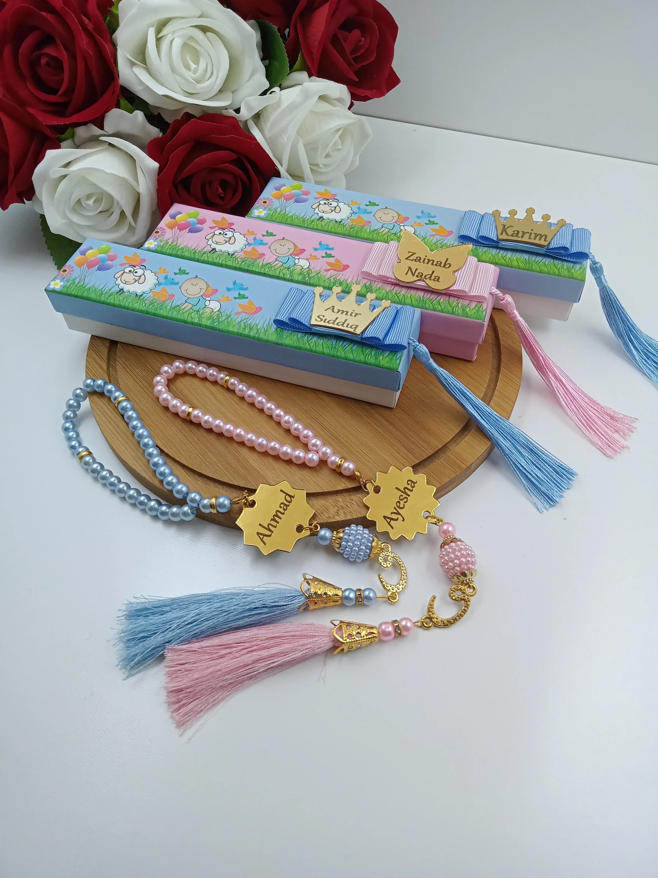 Prayer Beads Tasbeeh Masbaha Favors | Wedding Favors | Islamic Baby Shower Favor | Eid Favor | Graduation Favor | Muslim Party Favor - image 5