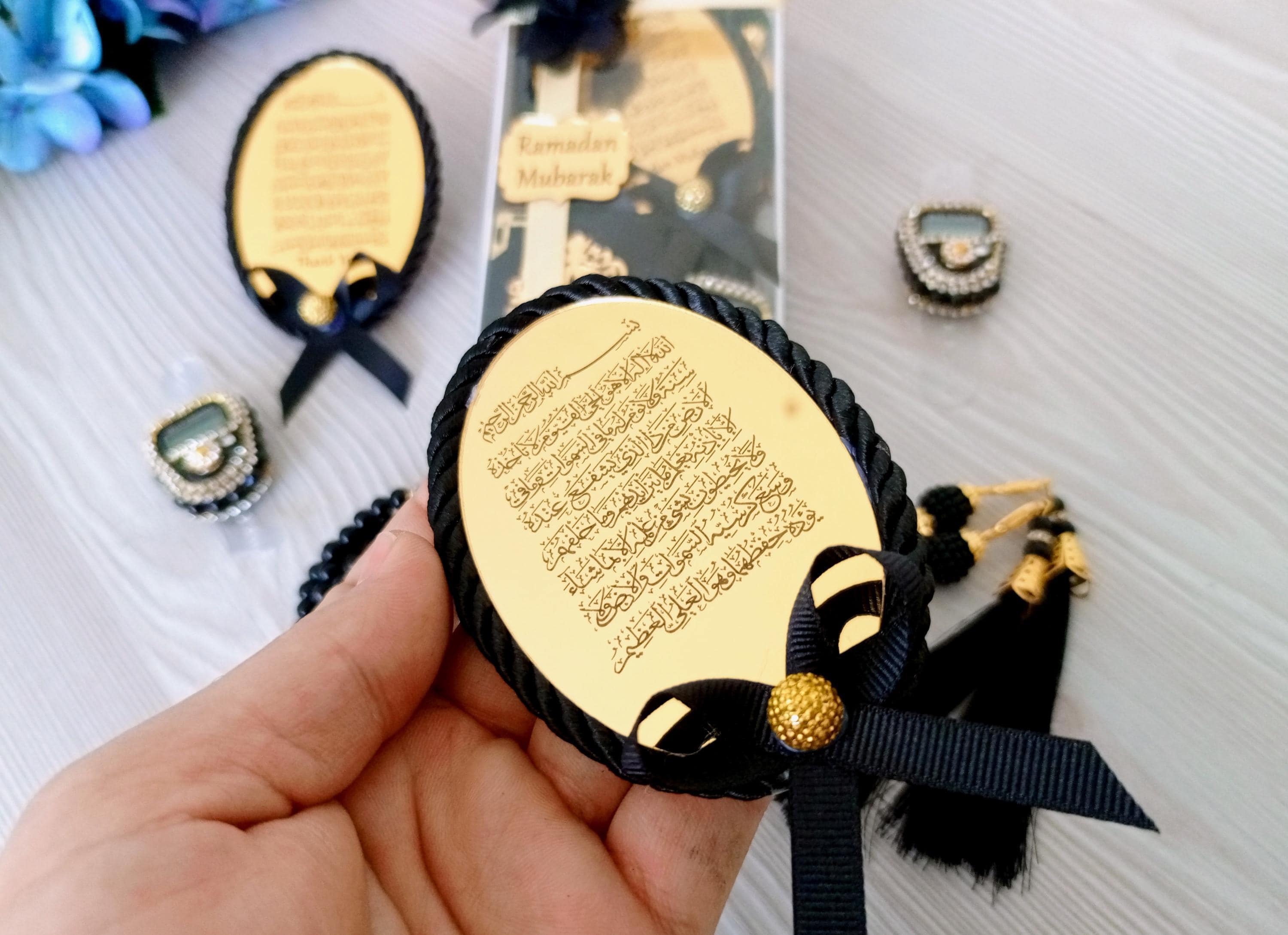 Ramadan Gift Set, Ayatul Kursi Magnet, Mini Quran Favors - image 3