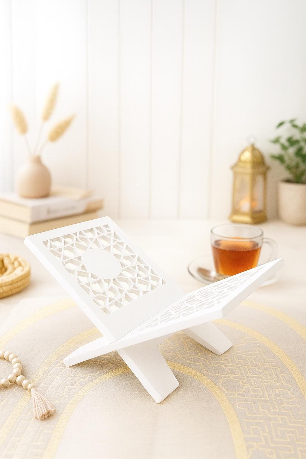 Quran Stand (Rehal) – 3D Printed Islamic Prayer Stand, Modern Design - Ramadan Decor - image 3