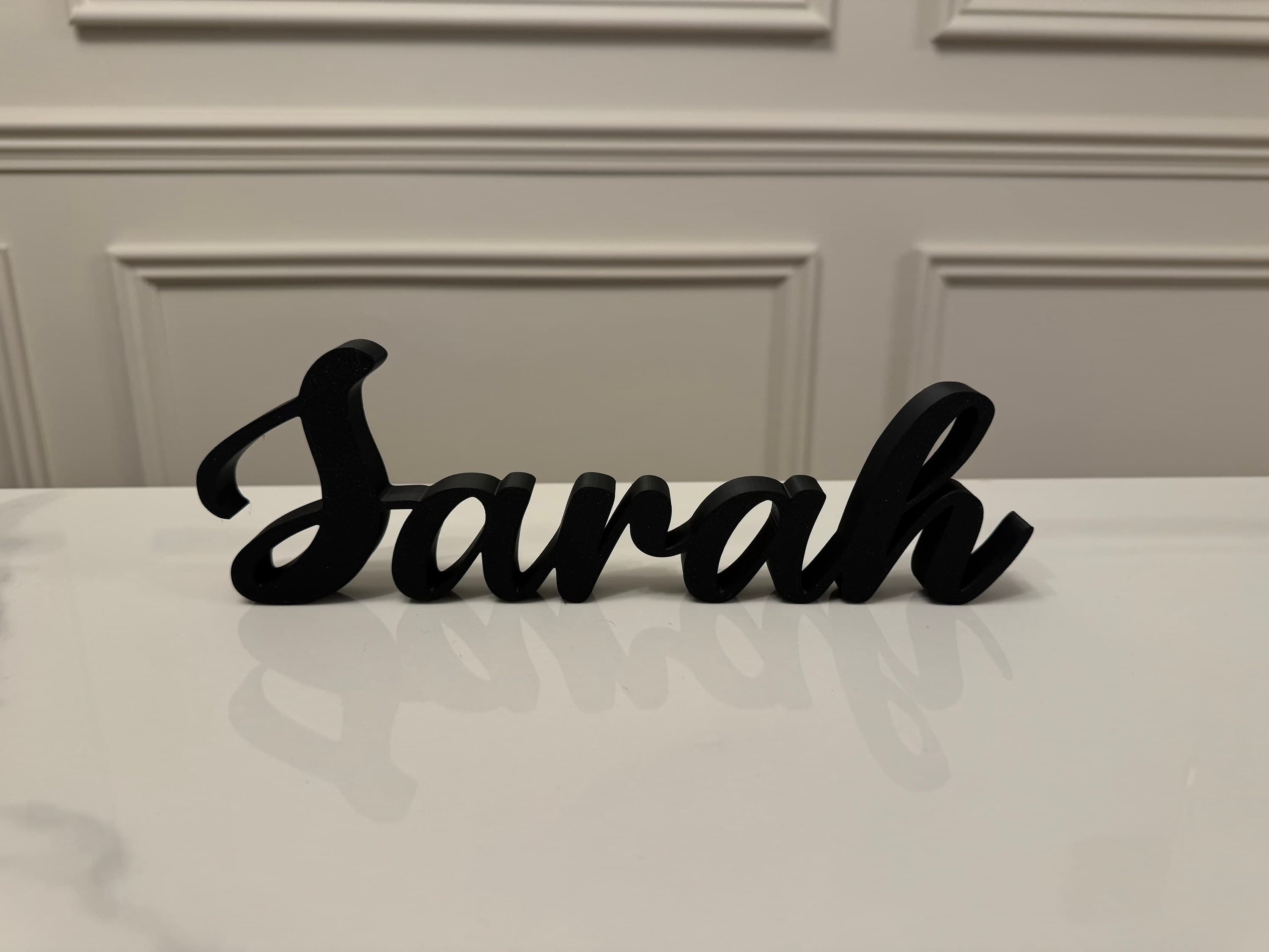 Personalized Desk Nameplate – Custom Engraved Office or Home Sign – Graduation, Promotion, Housewarming Gift