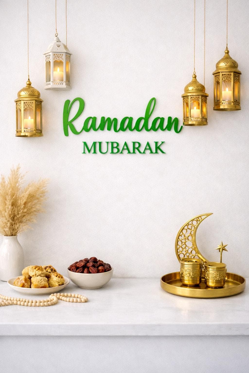 Eid Mubarak Wall Decor | 3D Islamic Wall Sign | Eid Decoration | Muslim Home Decor | Ramadan Sign Option - image 2