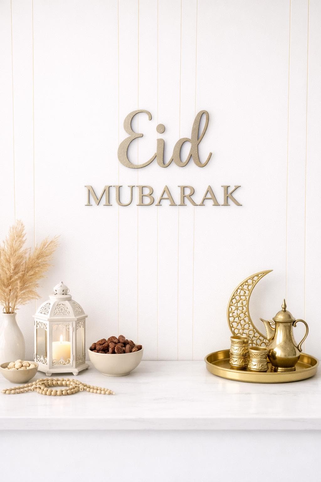 Ramadan Mubarak Wall Sign | 3D Islamic Wall Art | Ramadan Decor | Eid Gift | Modern Islamic Home Décor