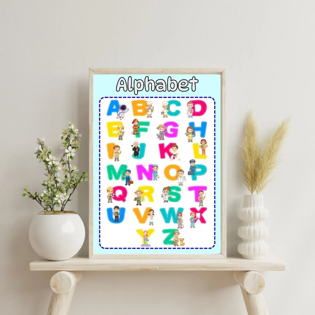 ABC Occupational Flashcards | Printable Alphabet Cards for Kids | Preschool Learning | Montessori Printable | Digital Download - image 5