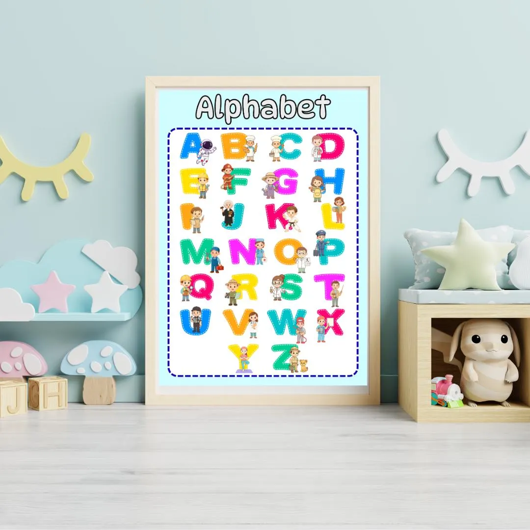 ABC Occupational Flashcards | Printable Alphabet Cards for Kids | Preschool Learning | Montessori Printable | Digital Download - image 4