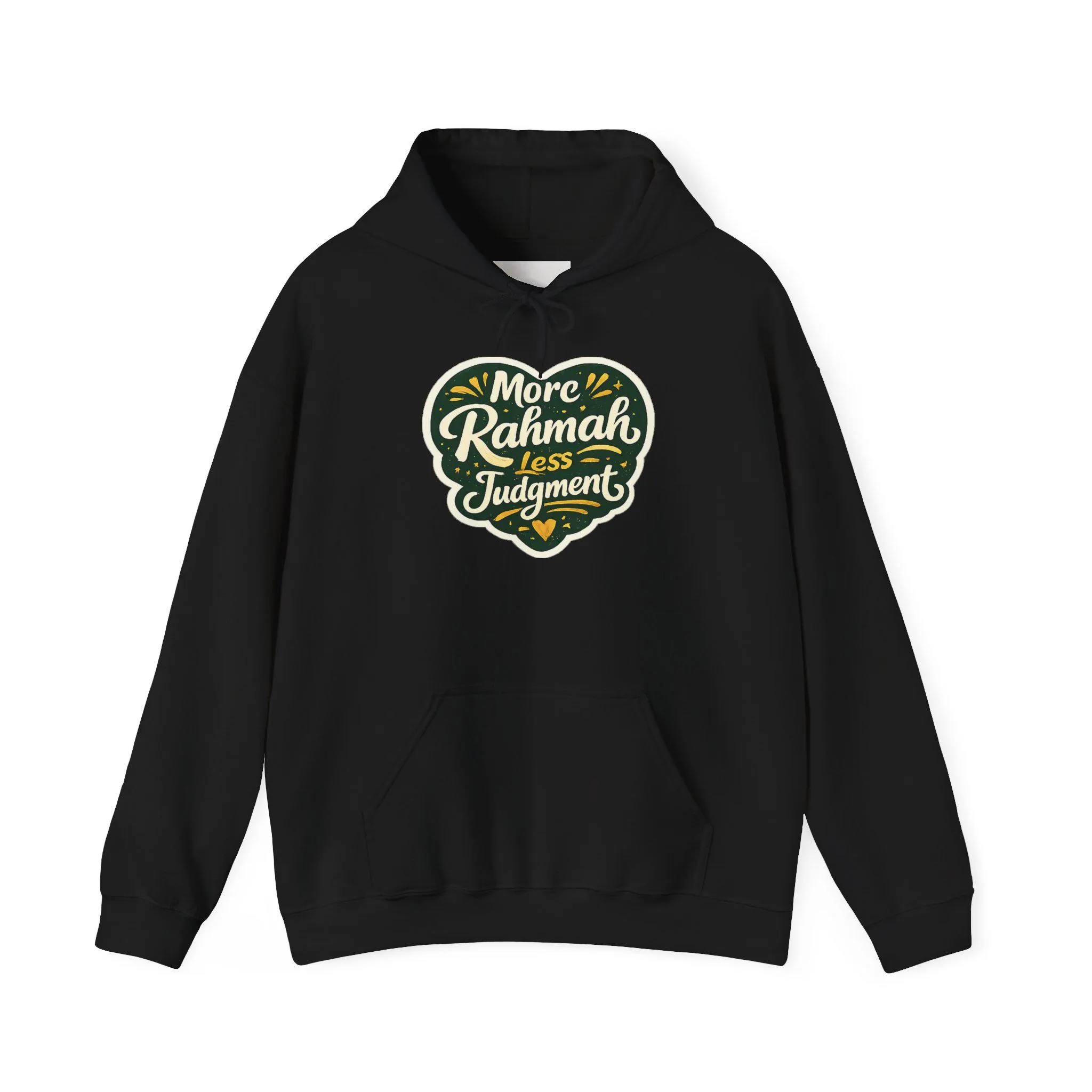 Hoodie | More Rahmah Less Judgment | Inspirational Islamic Comfort Hoodie