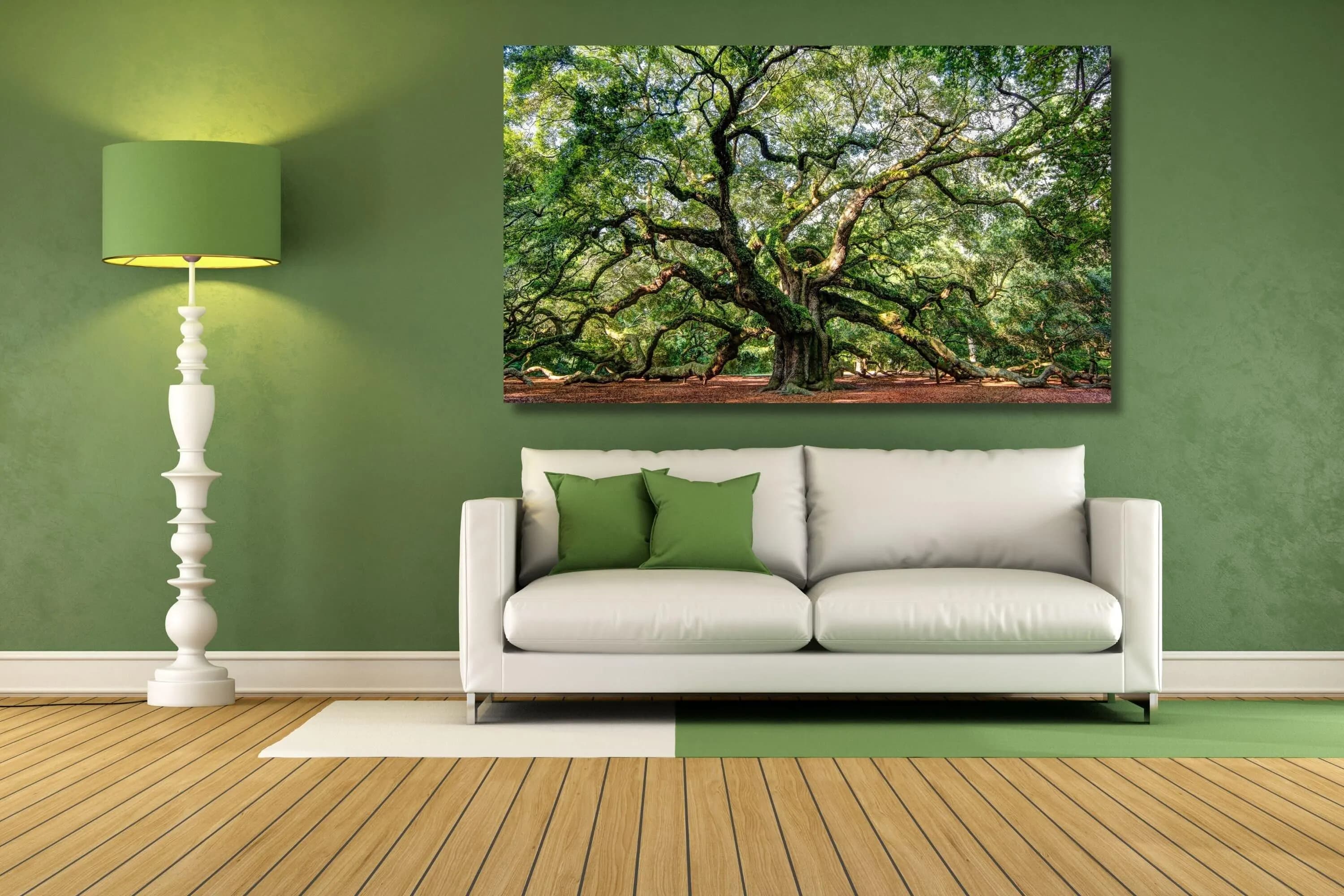 Angel Oak Tree Canvas Print: Large Nature Wall Art - image 5