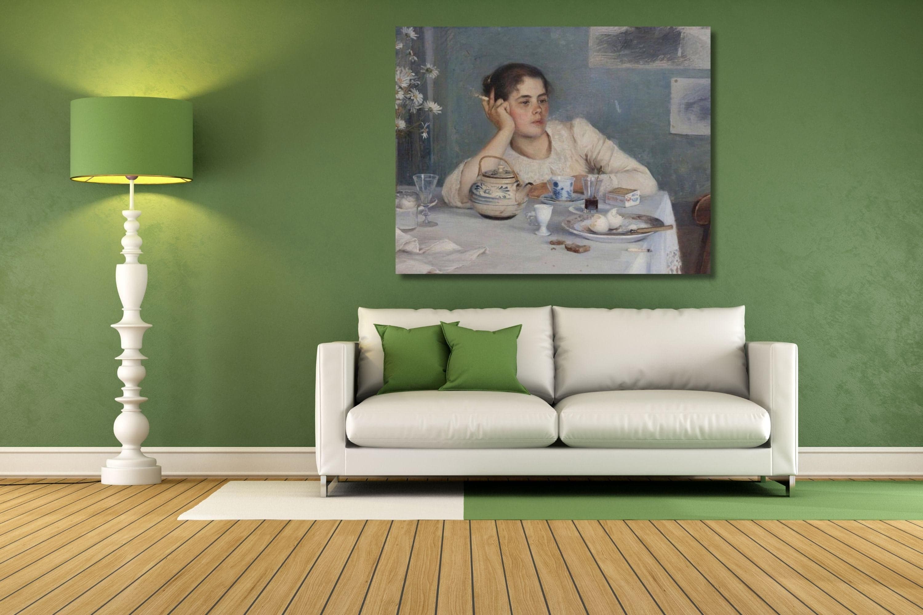 Elin Danielson-Gambogi 'After Breakfast' Canvas Art Print - image 5