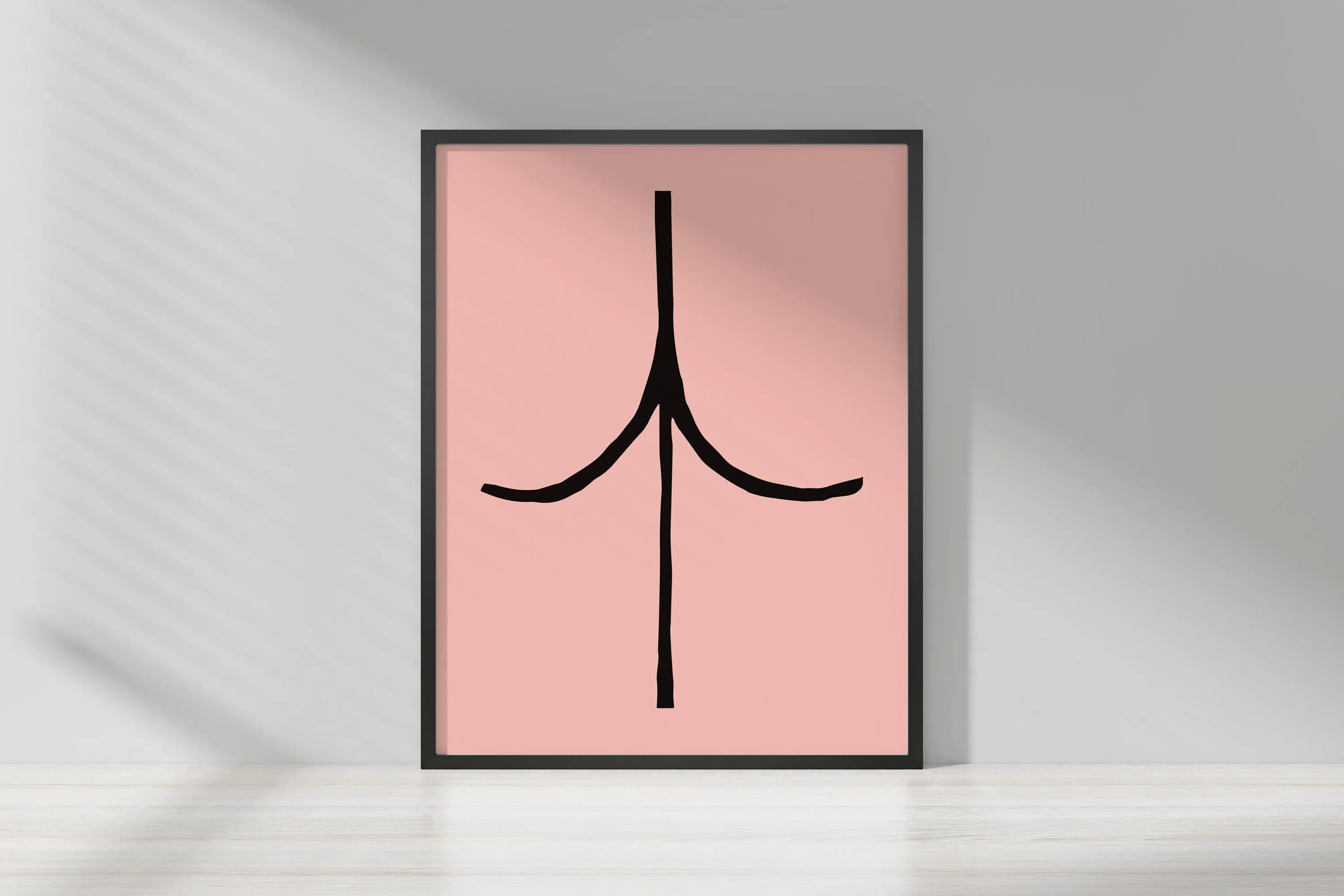 Jean Jullien - Bum | Minimal funny poster | Home decoration | Contemporary art | Humor posters | Wall art decor | Jean Jullien Print