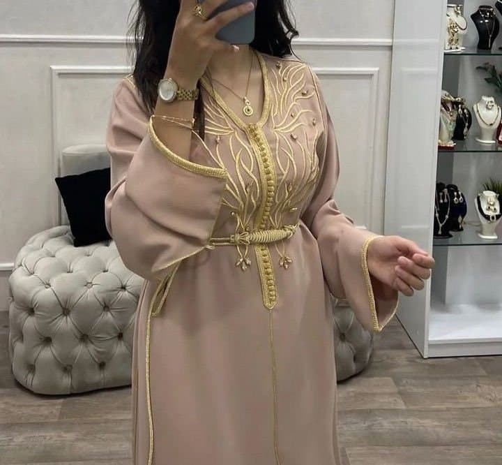 PDF swing pattern kaftan Marocaines longe sleeve- Muslim dress, clothing for women/Easy Digital PDF 6 Printable Sizes S--XXXL-pdf A4-pdf A0 - image 4