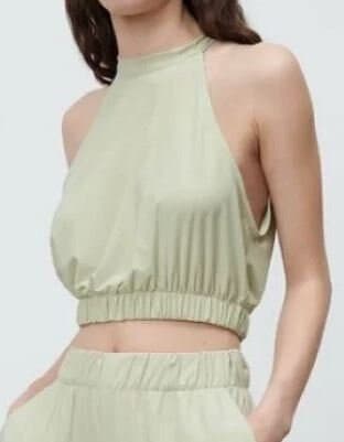 Halter Neck Crop Top | 4 sizes  S-M-L-XL| Crew Neck Tank Top | PDF sewing pattern - image 5