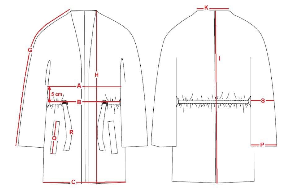 cardigan oversize jacket pattern with pdf tutorial size M - image 4