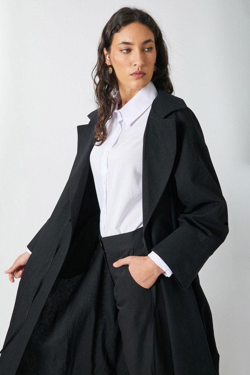 Patron de couture pour robe portefeuille drapée – PDF A4/A0 – Robe oversize à manches longues – Modèle drapé élégant – Tailles XS à L - image 5