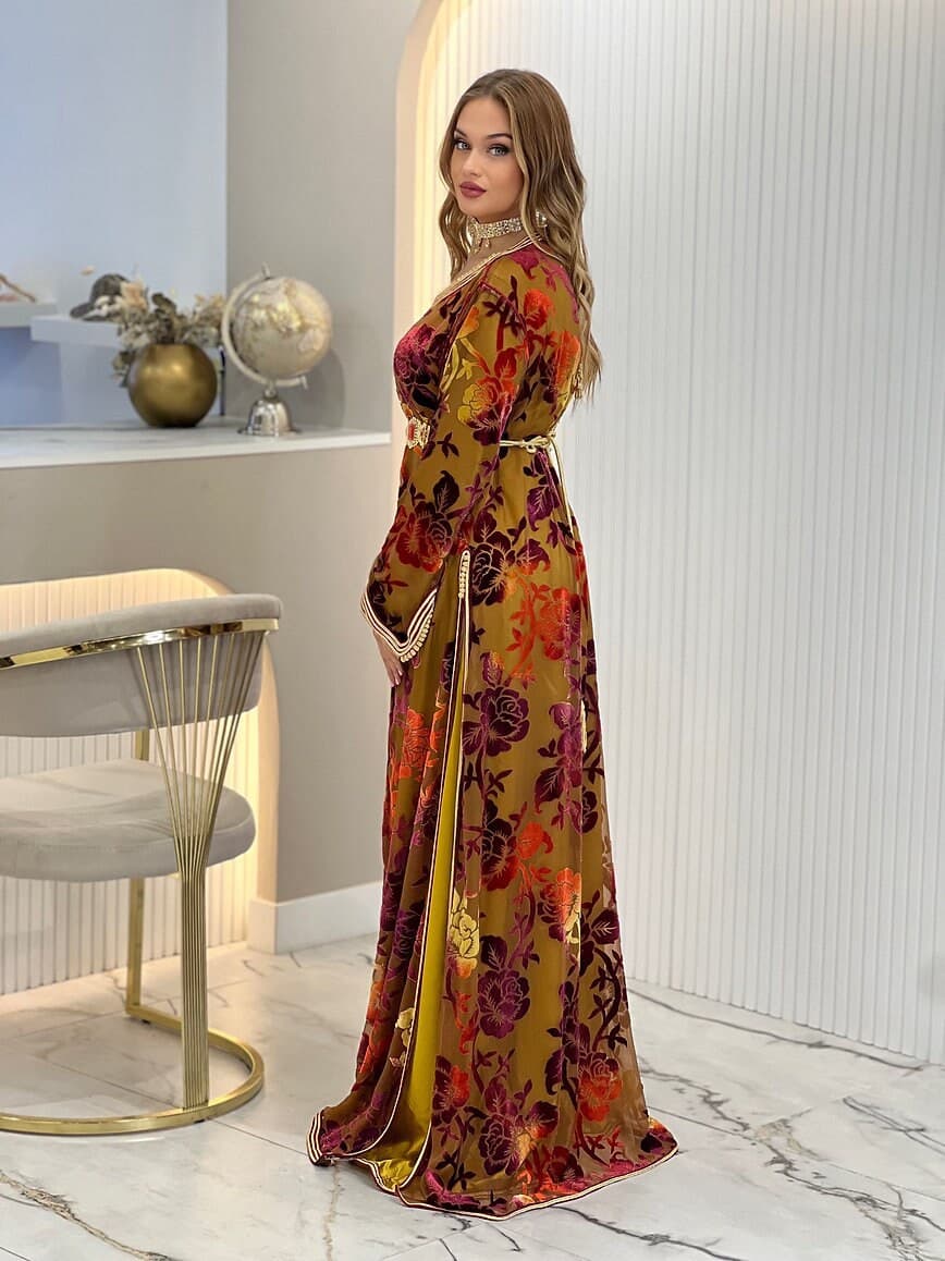 PDF swing pattern TAKCHITA Marocaines - Muslim dress,caftan clothing for women, 6 Printable Sizes S--XXXL-pdf A4-pdf A0 - image 4