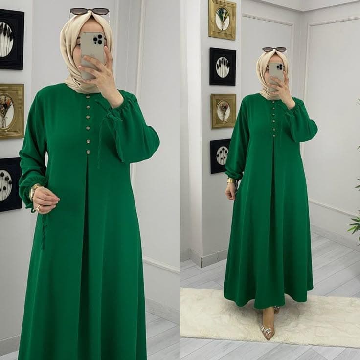 Patron de couture Abaya Pdf  A4-A0| Robe Aline | Modèles de vêtements nationaux arabes/ Niqab /tailles xs--xxl/mode musulmane, hijab,ramadan - image 3